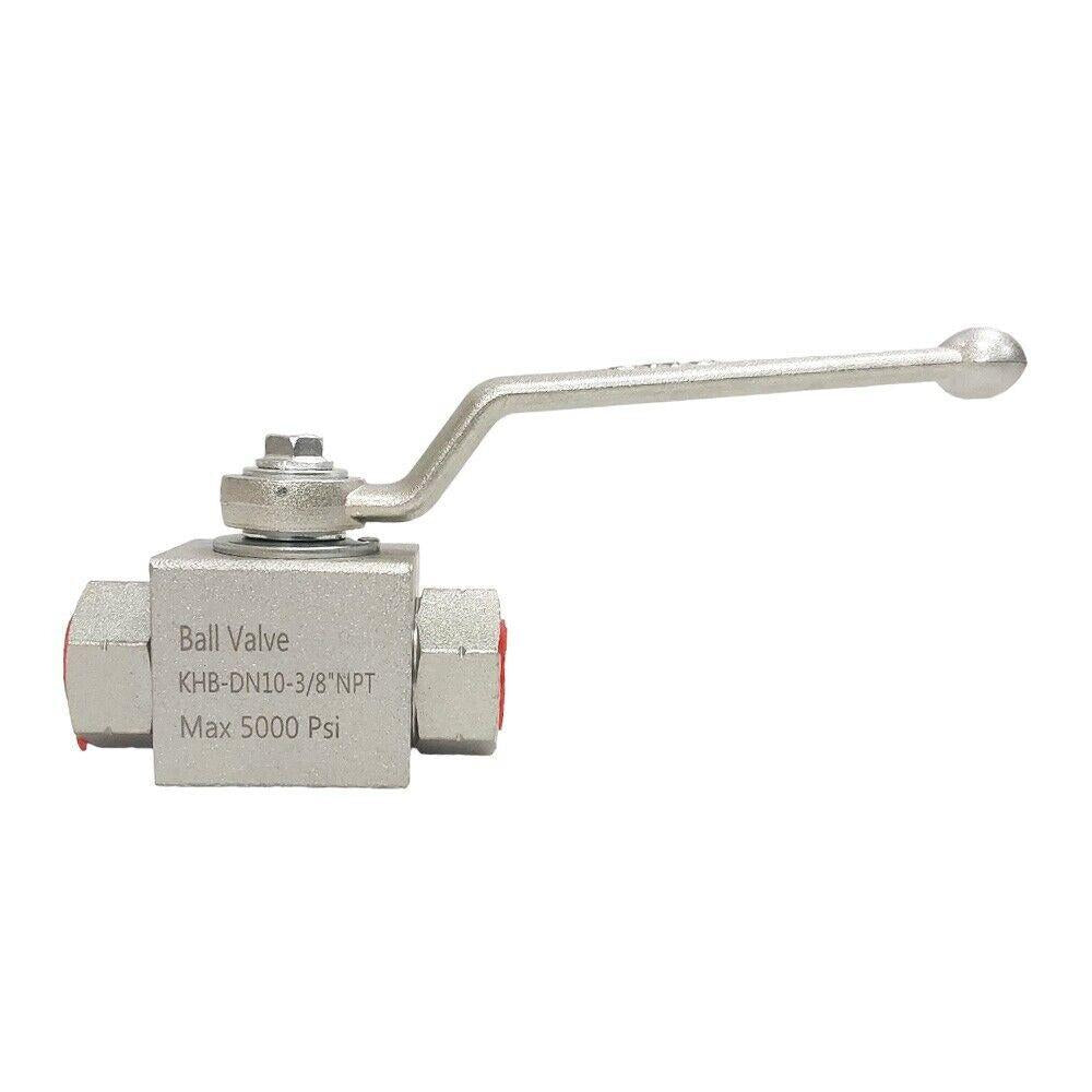 Proven Part 3/8" Chrome Plated Ball Valve 5000 Psi - Industrial Valve.