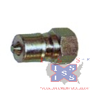 Double Shut-Off Steel Plug 1/2 FPT