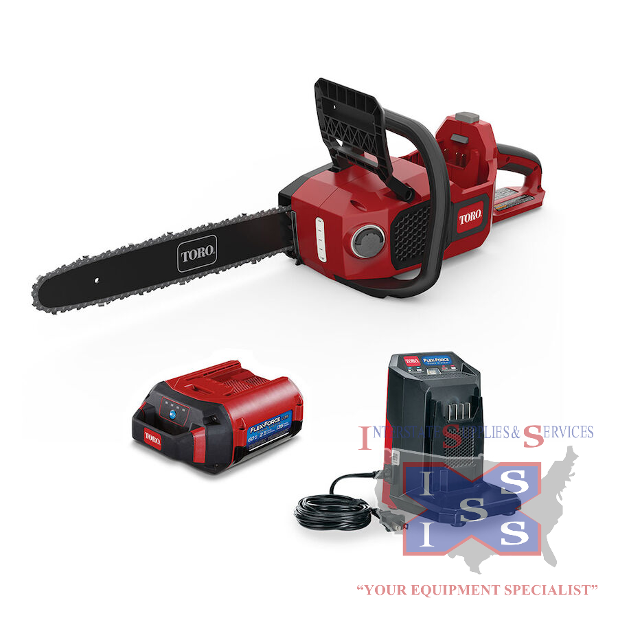 60V MAX* 16 in. (40.6 cm) Brushless Chainsaw with 2.5Ah battery