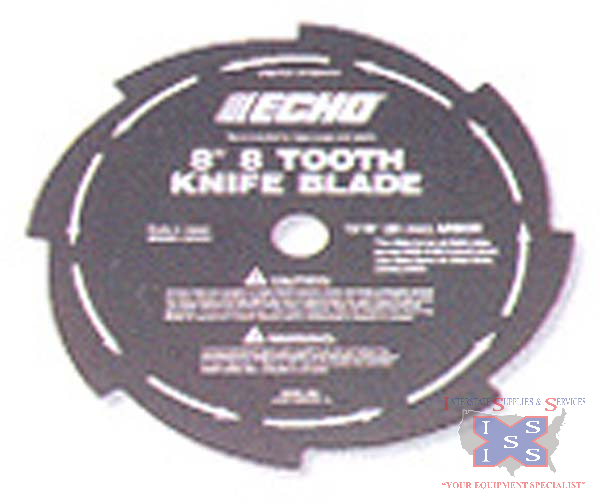Echo 8" saw tooth blade, 20mm