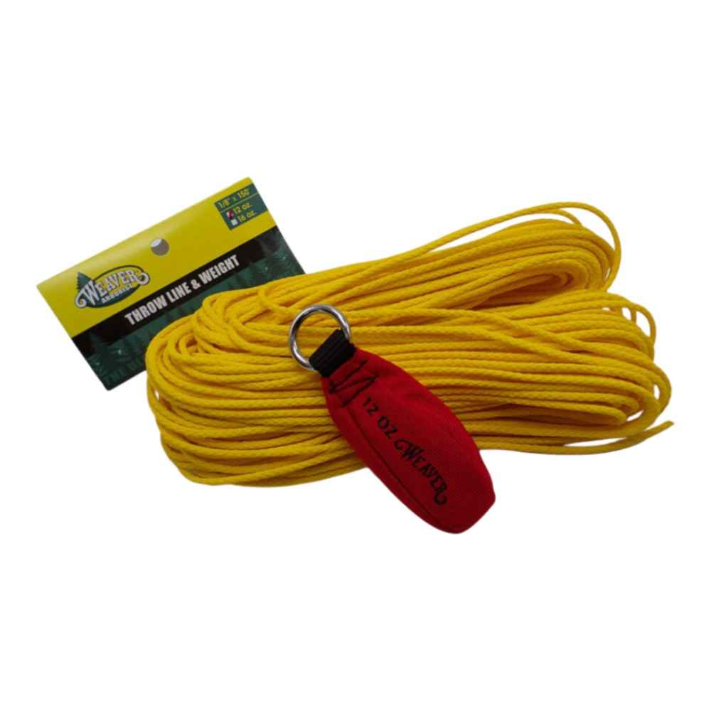Weaver Throw Weight & Line Kit 12oz 150ft Red 0898327RD