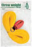 Weaver Throw Weights & Line Kits - 16oz 150ft. red.