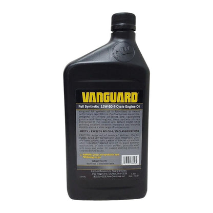 Aceite de motor totalmente sintético Briggs &amp; Stratton Vanguard 15W-50, 1 cuarto de galón (100405Q)