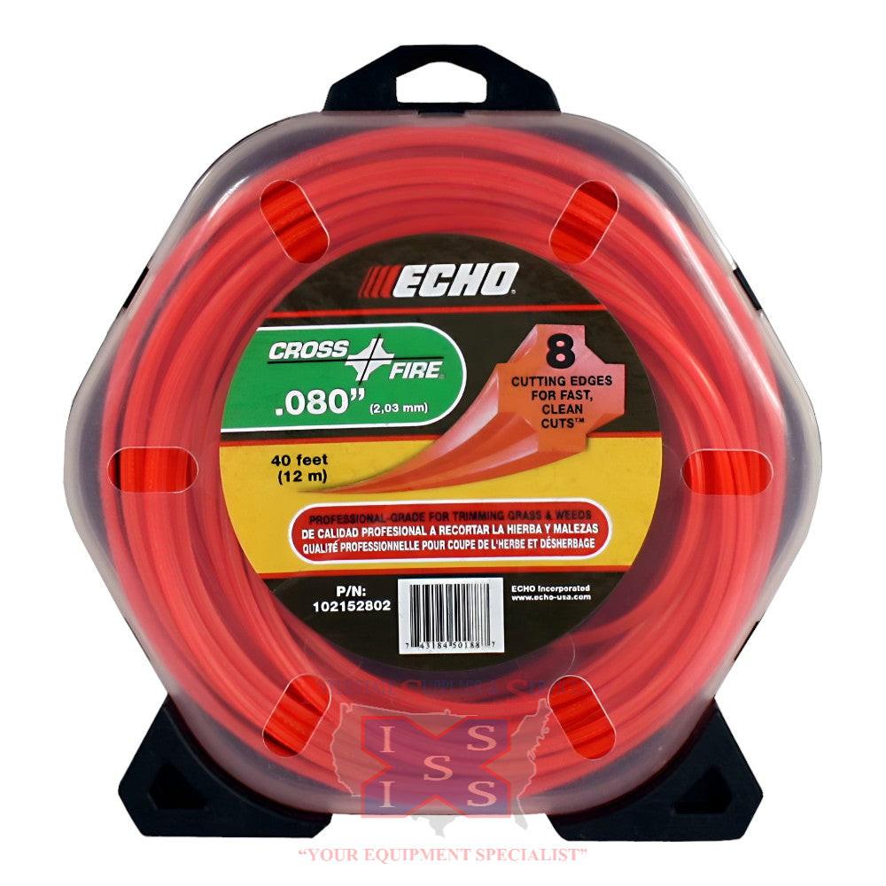 Echo .080 Cross-Fire trimmer line 40ft.