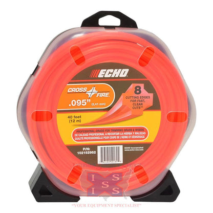 Echo .095 Cross-Fire  trimmer line 40ft.