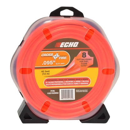 Echo .095 Cross-Fire  trimmer line 40ft