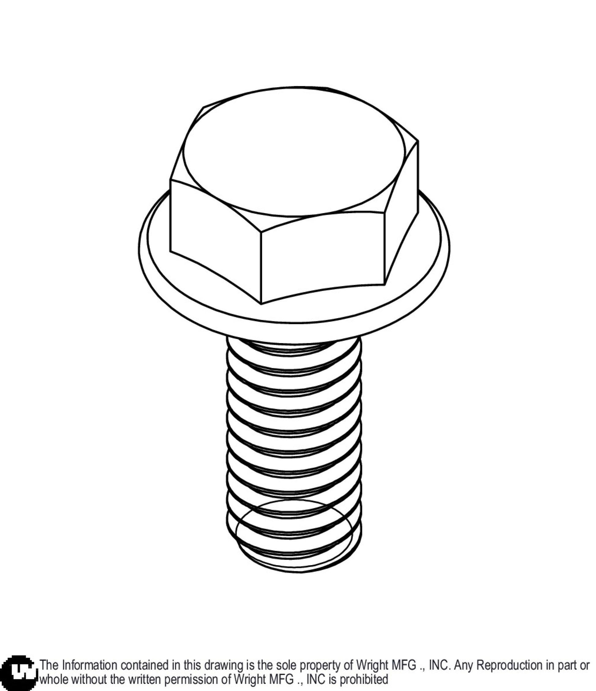 Flange Bolt 5/16 -18 x 3/4 Z5 11990012.
