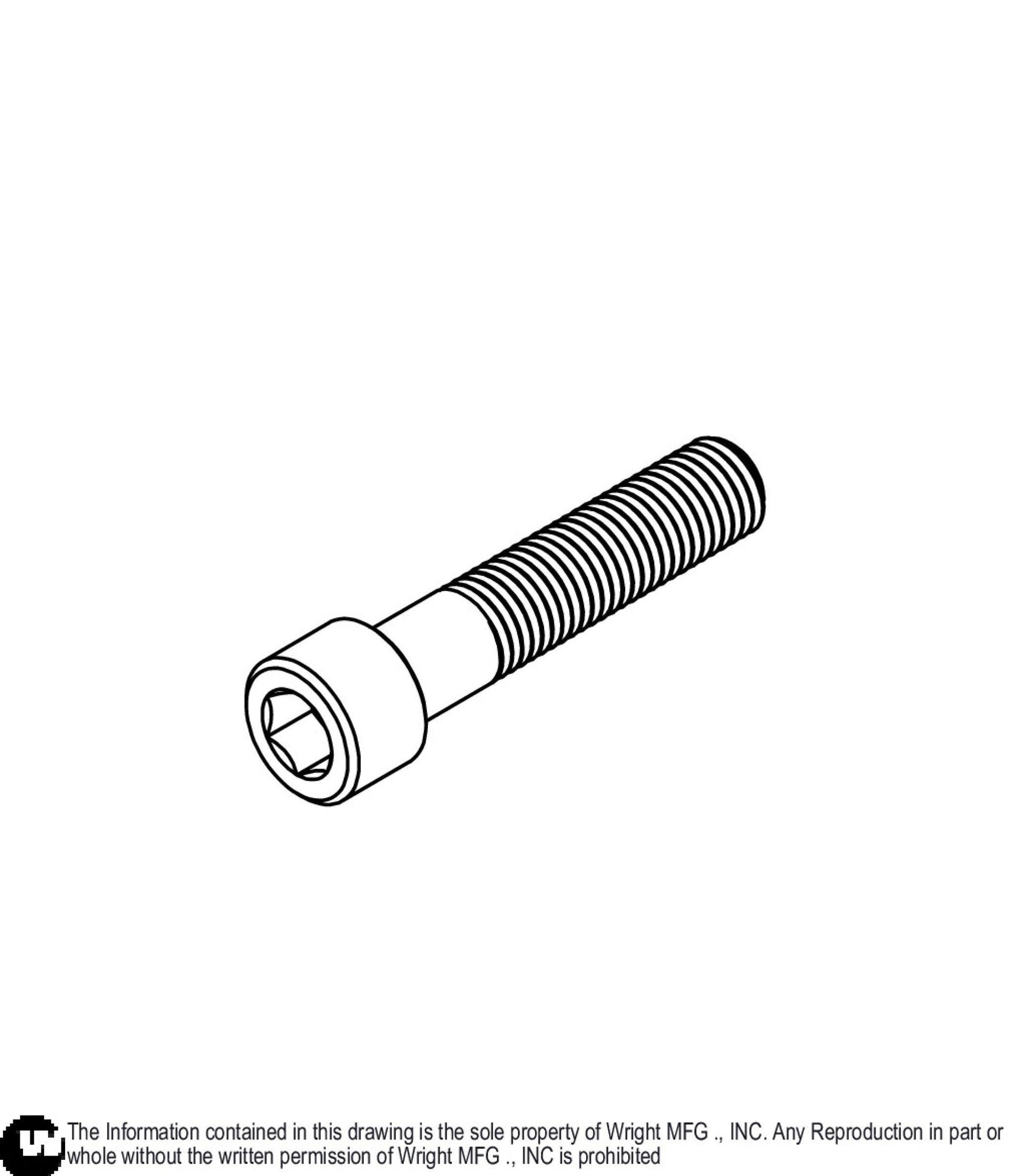 Allen Bolt 5/16-24 x 1 1/2 SS 11990020.