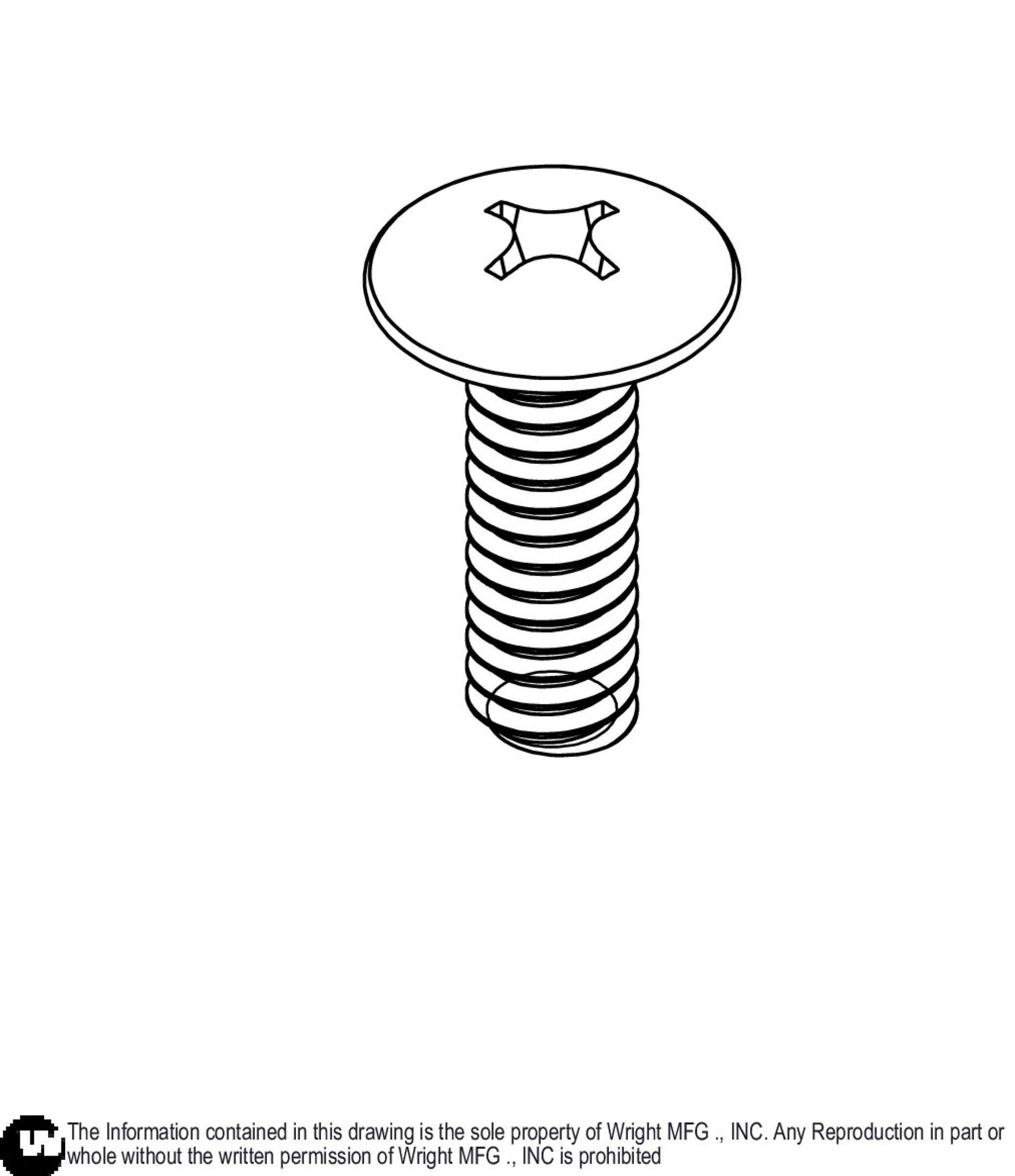 Truss Head Machine Screw 11990024.