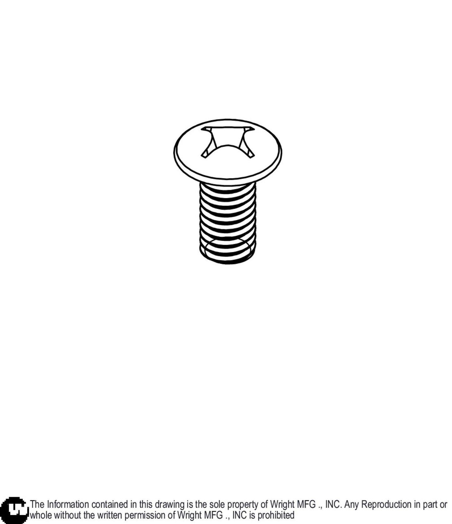 Machine Philips Pan Screw 8-32 x 3/8 Z 11990036.