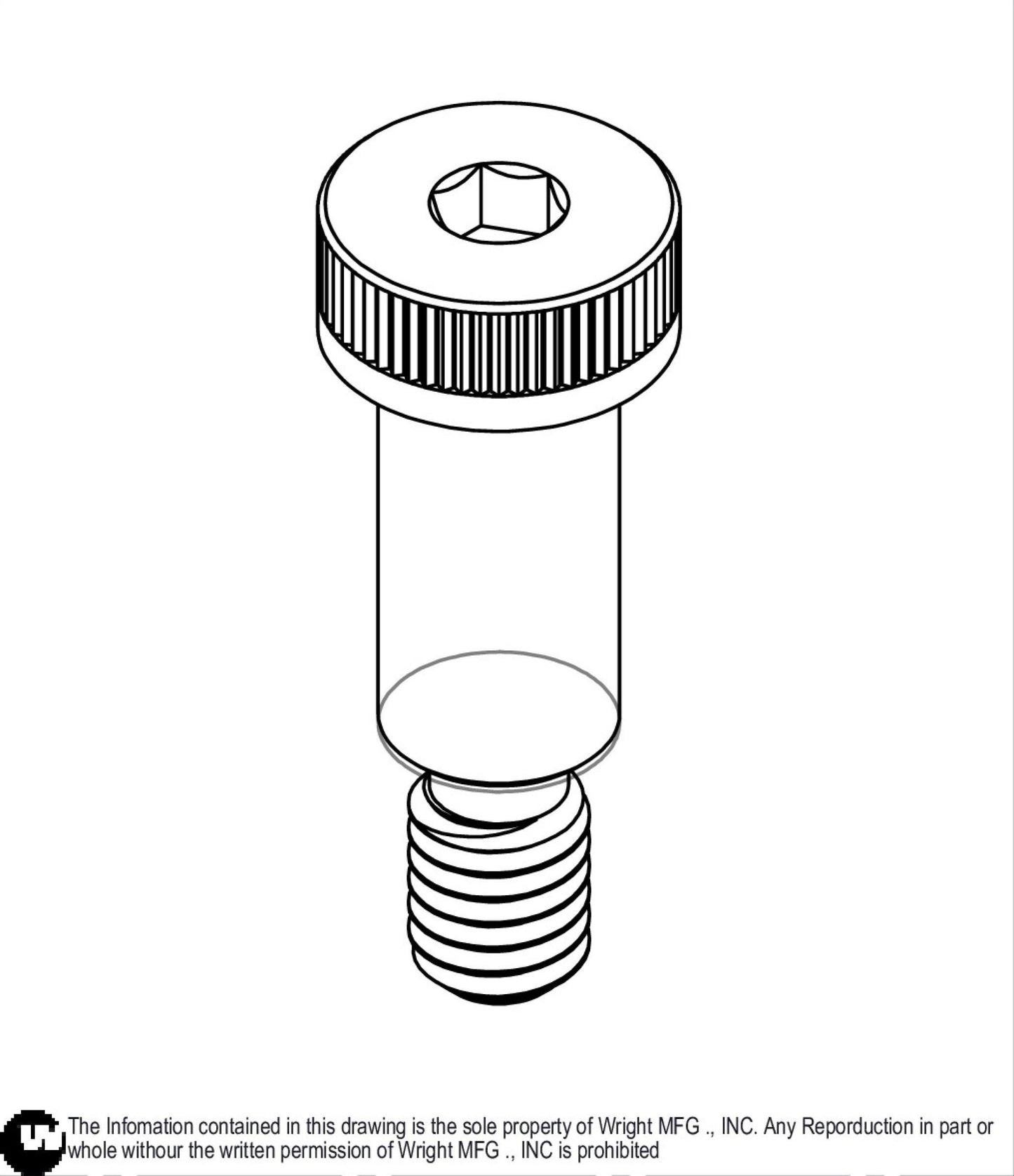 Shoulder Allen Bolt 1/2 x 1 11990061.
