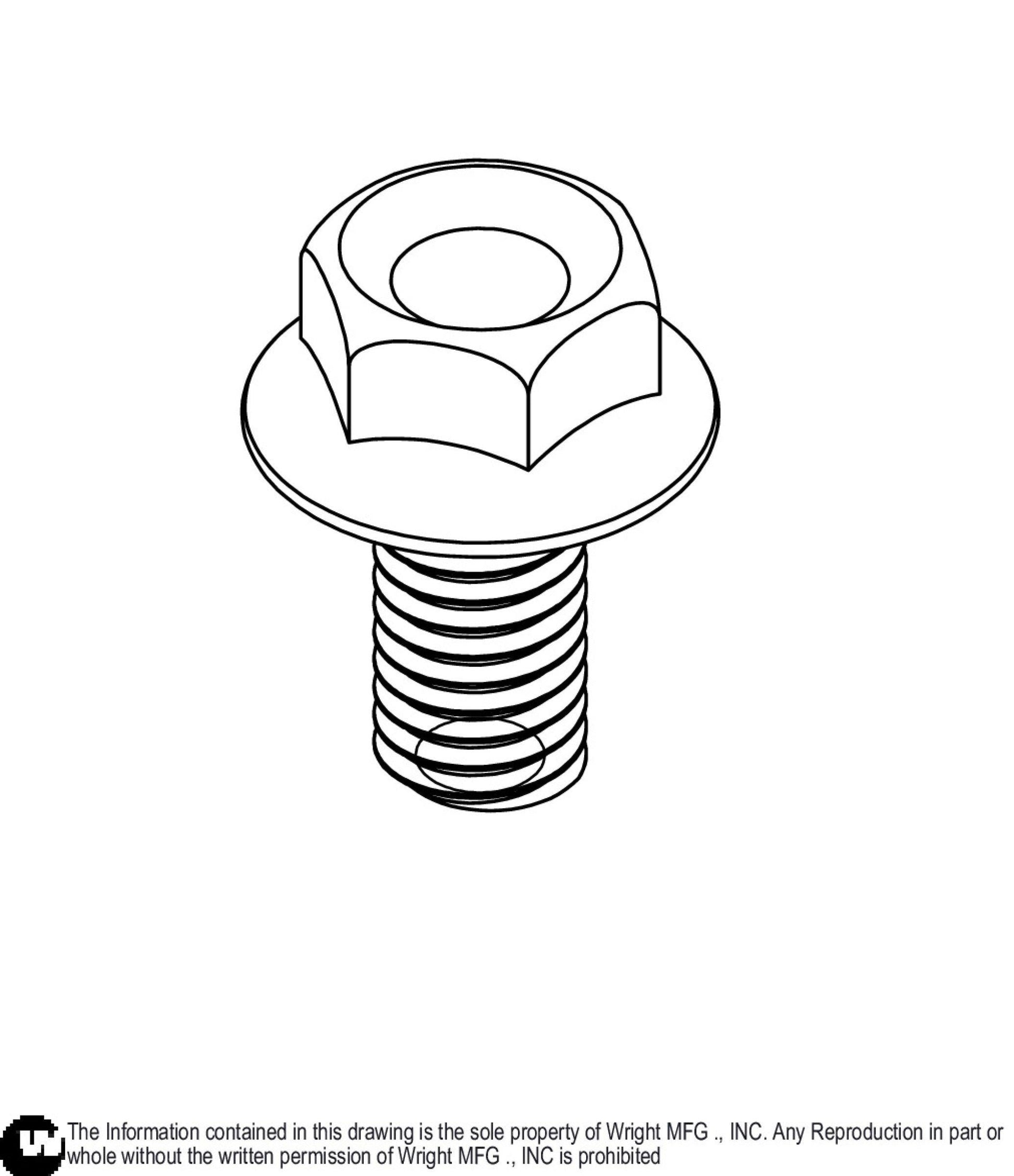 Hex Bolt M8-1.25x16mm Z 11990067.