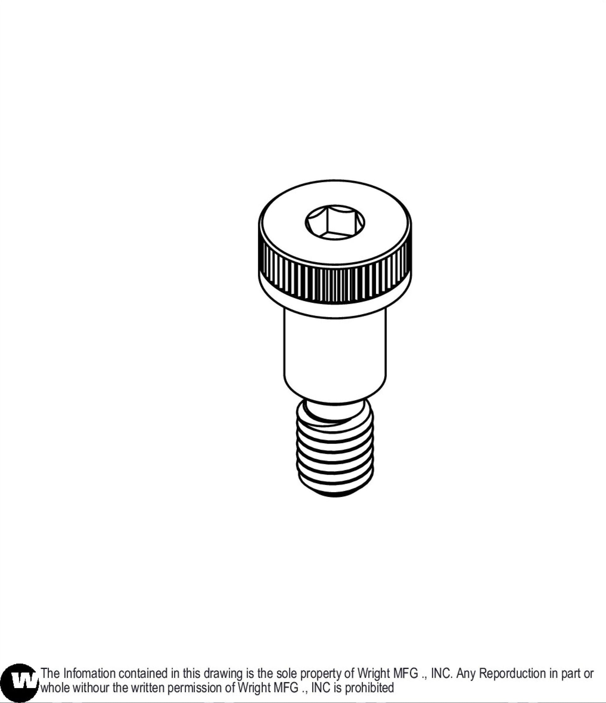 Shoulder Allen Bolt 1/2 x 5/8 11990076.
