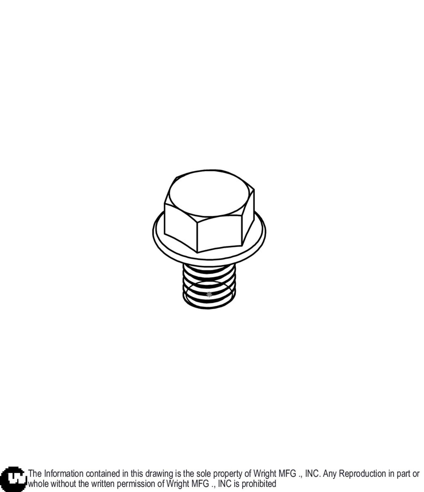 Flange Bolt 3/8-16 x 1/2 Z5 11990091.