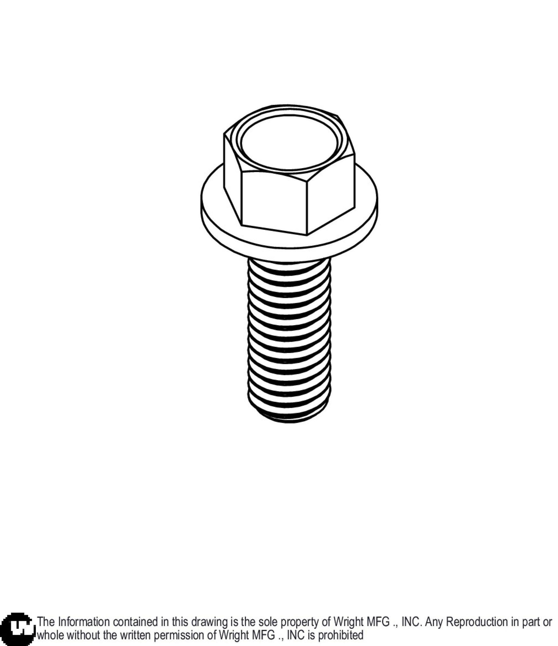 Flange Bolt 7/16-14 x 1 1/4 Z5 11990093.