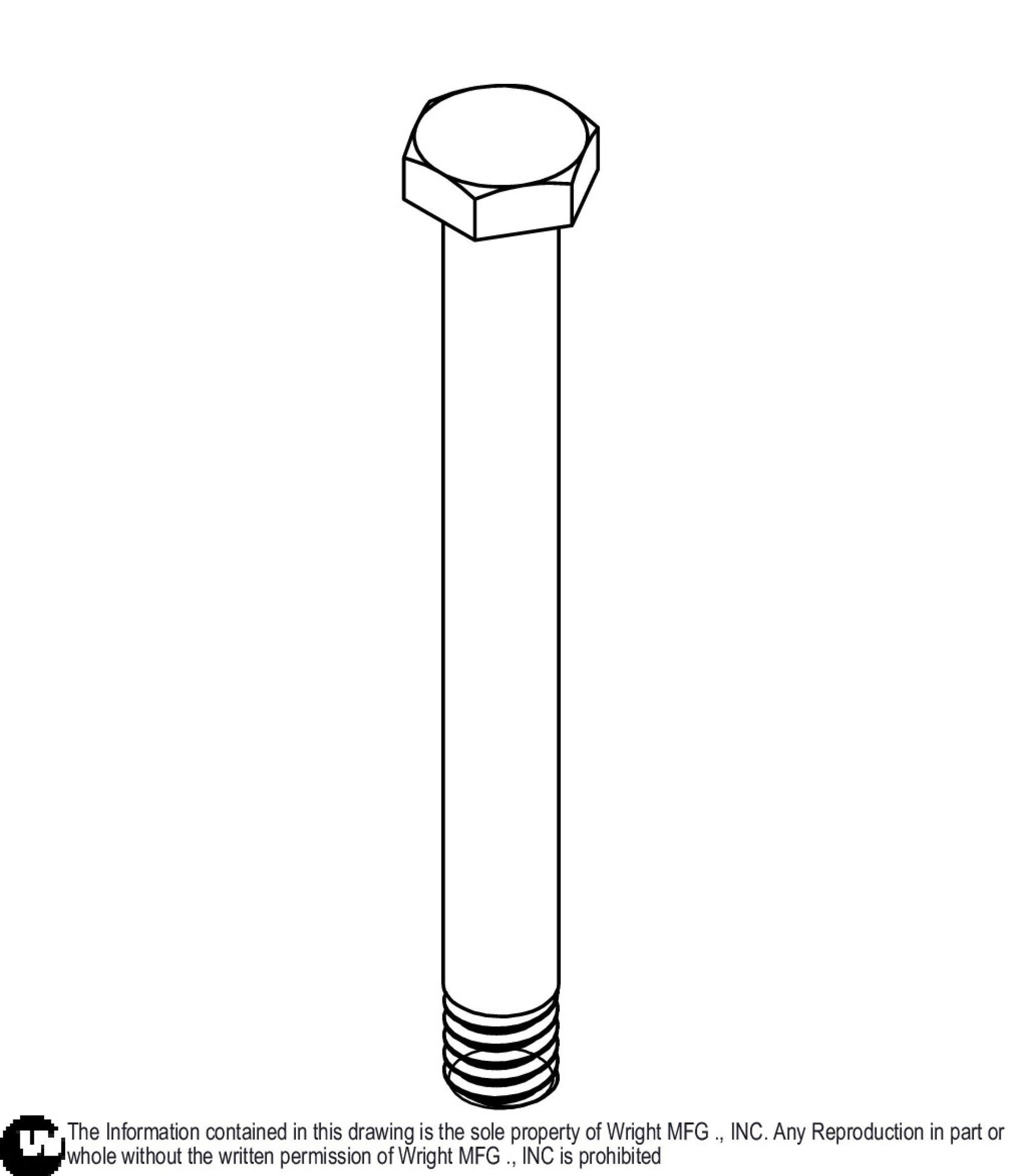 Axle Bolt 1/2-20 11990117.