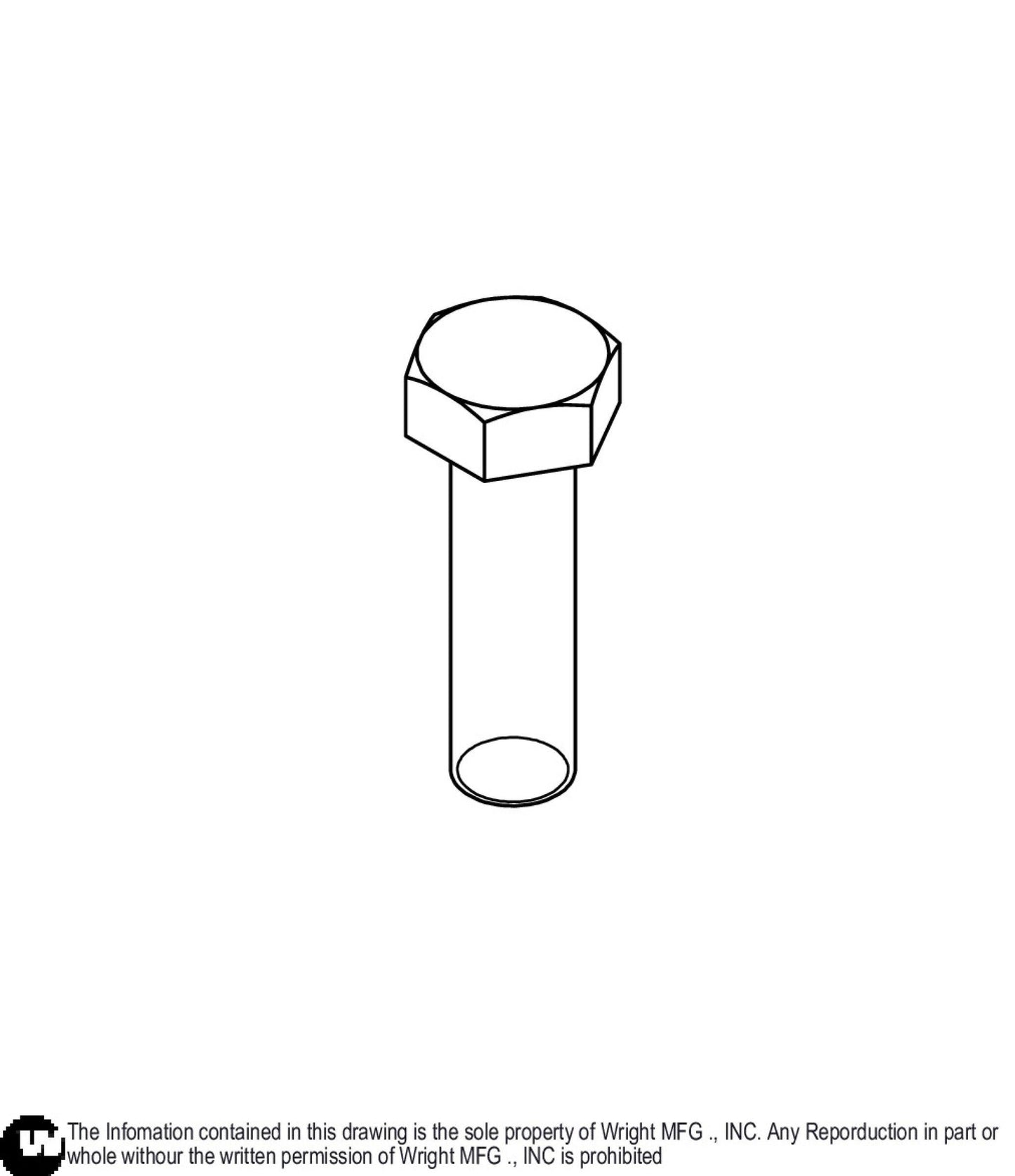 Hex Bolt 3/8-24 x 1-1/4, Z5 11990125.