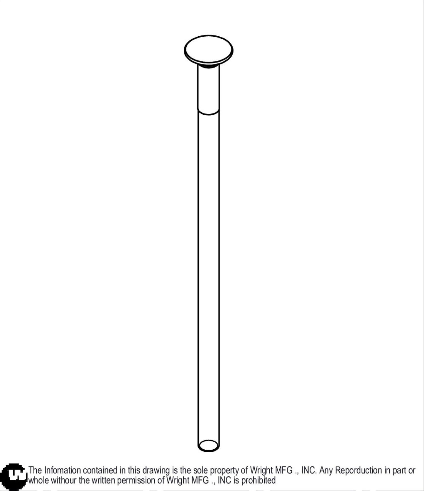 Carriage Bolt 5/16-18 x 7 Z5 11990140.