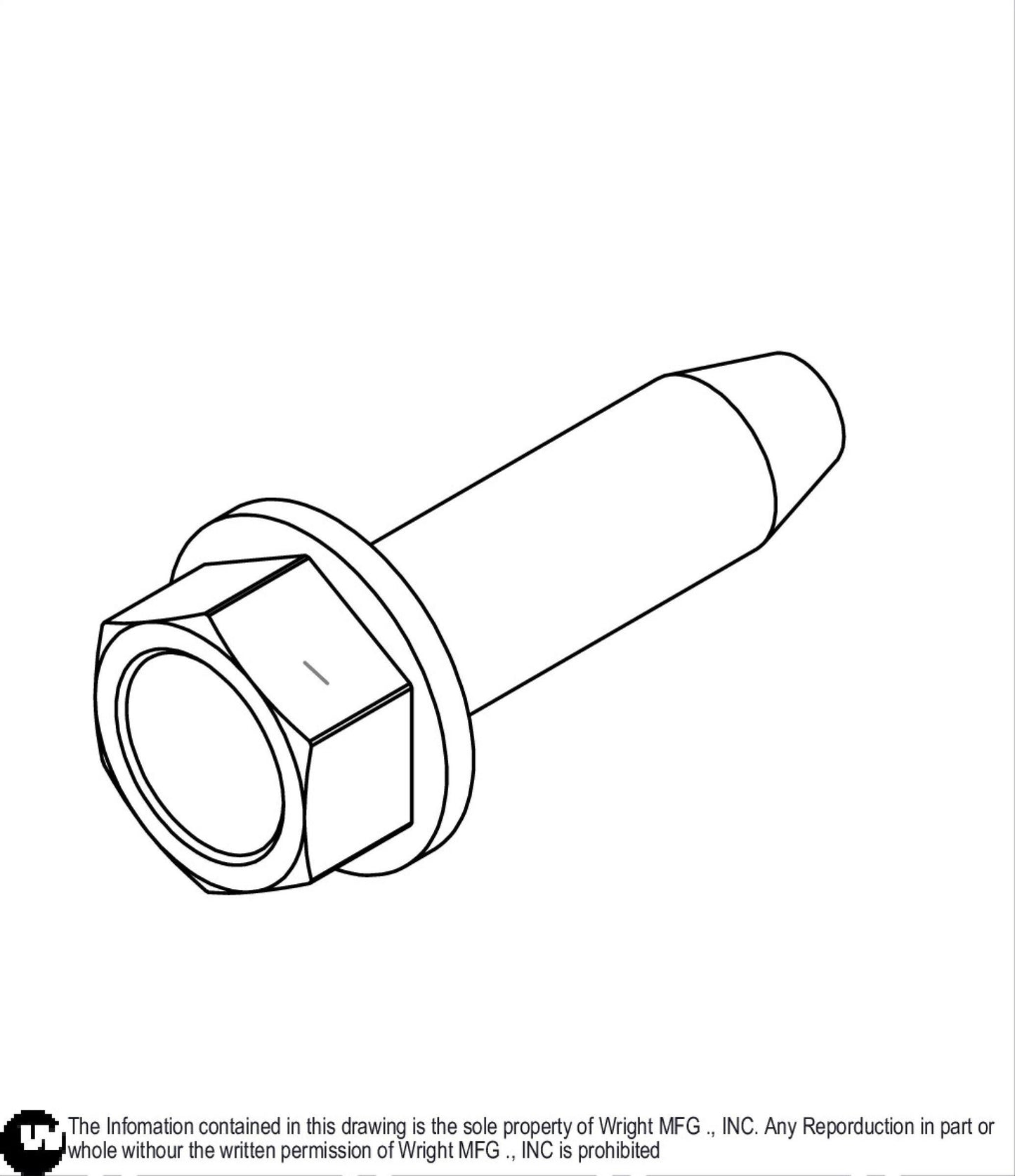 Thread Forming Flange Bolt 3/8-16 x 1 1/4 11990147.