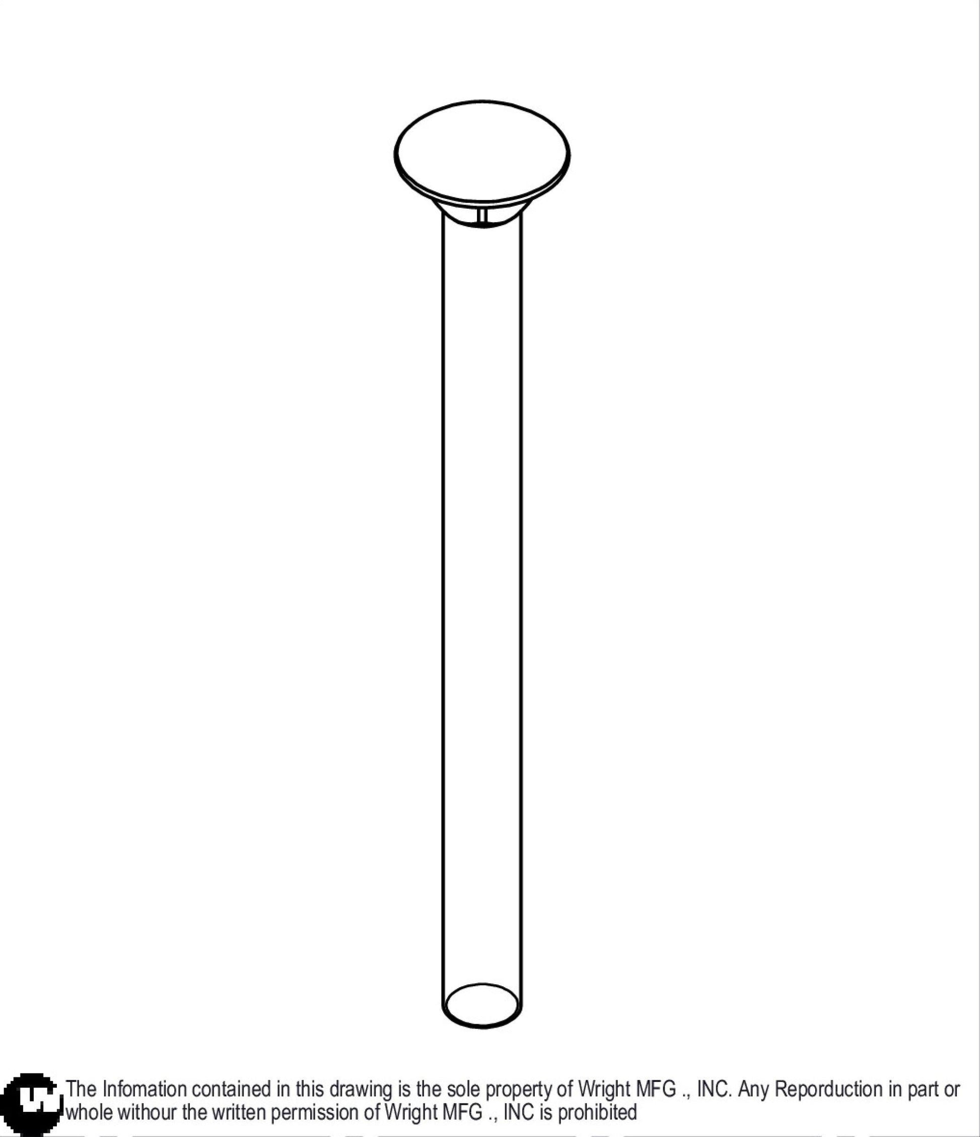 Carriage Bolt 1/2-13 x 6 1/2 Z5 11990152.