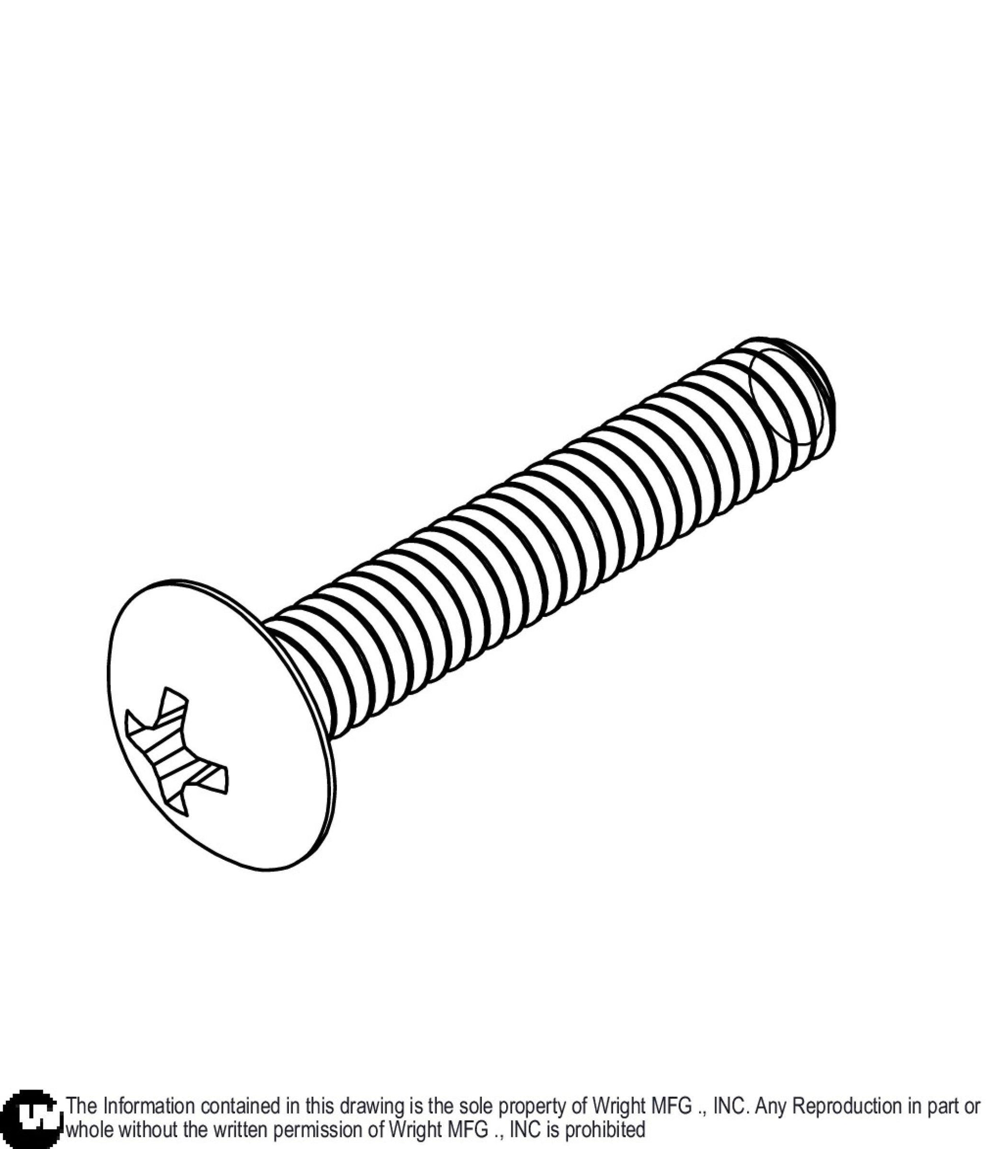 Truss Head Screw 1/4-20 x 1.5 11990173.