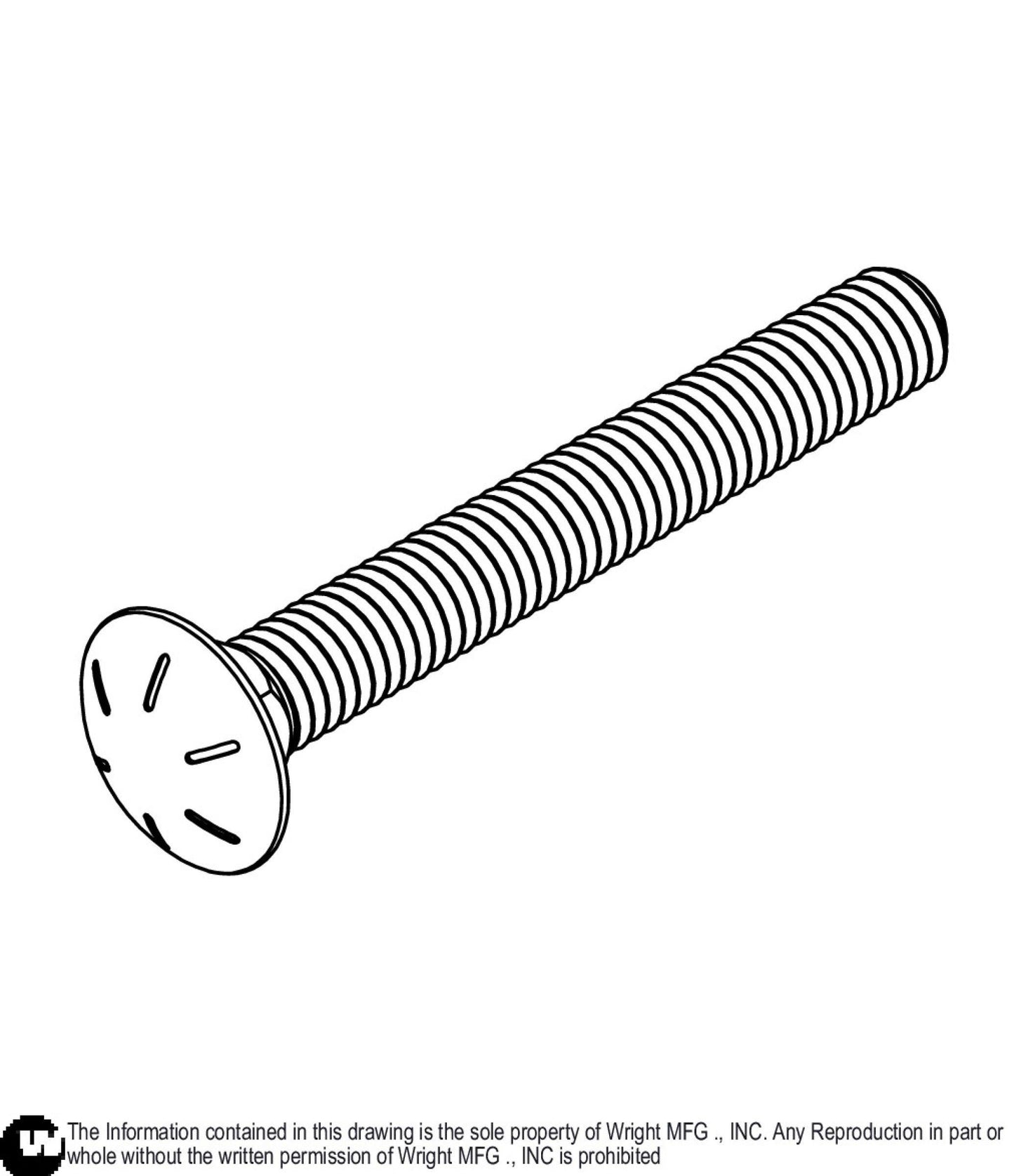 Carriage Bolt 3/8-16 x 3 Z5 11990214.