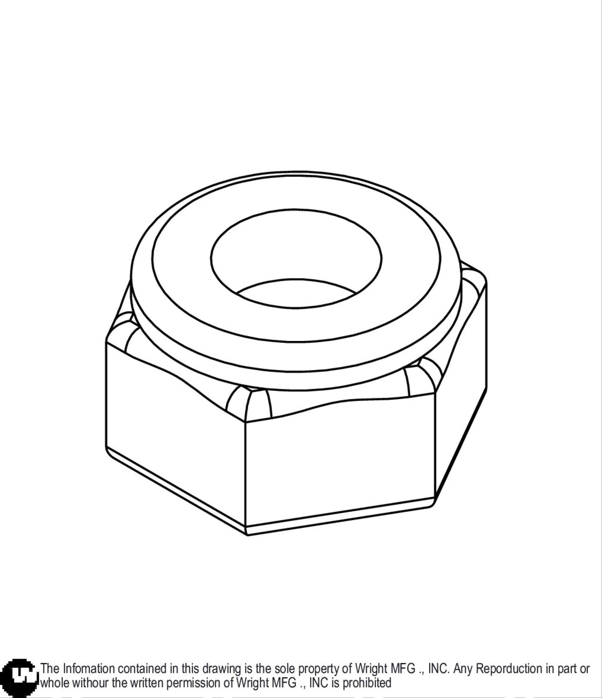 Nylock Nut 5/16-18 Zinc 12990021.