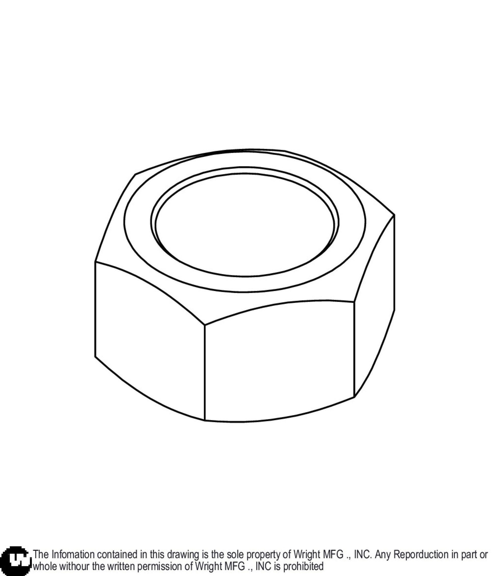 Top Lock Nut 3/8-16 12990031.