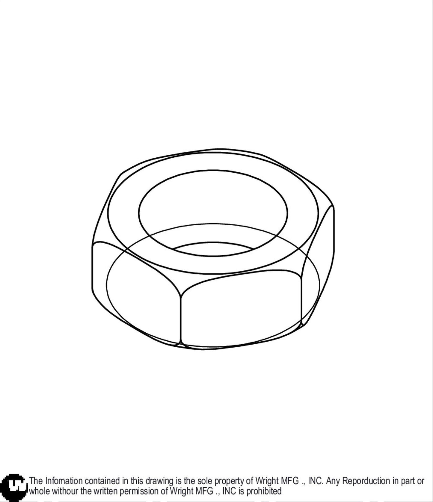 Jam Nut 3/4-16 Z 12990037.
