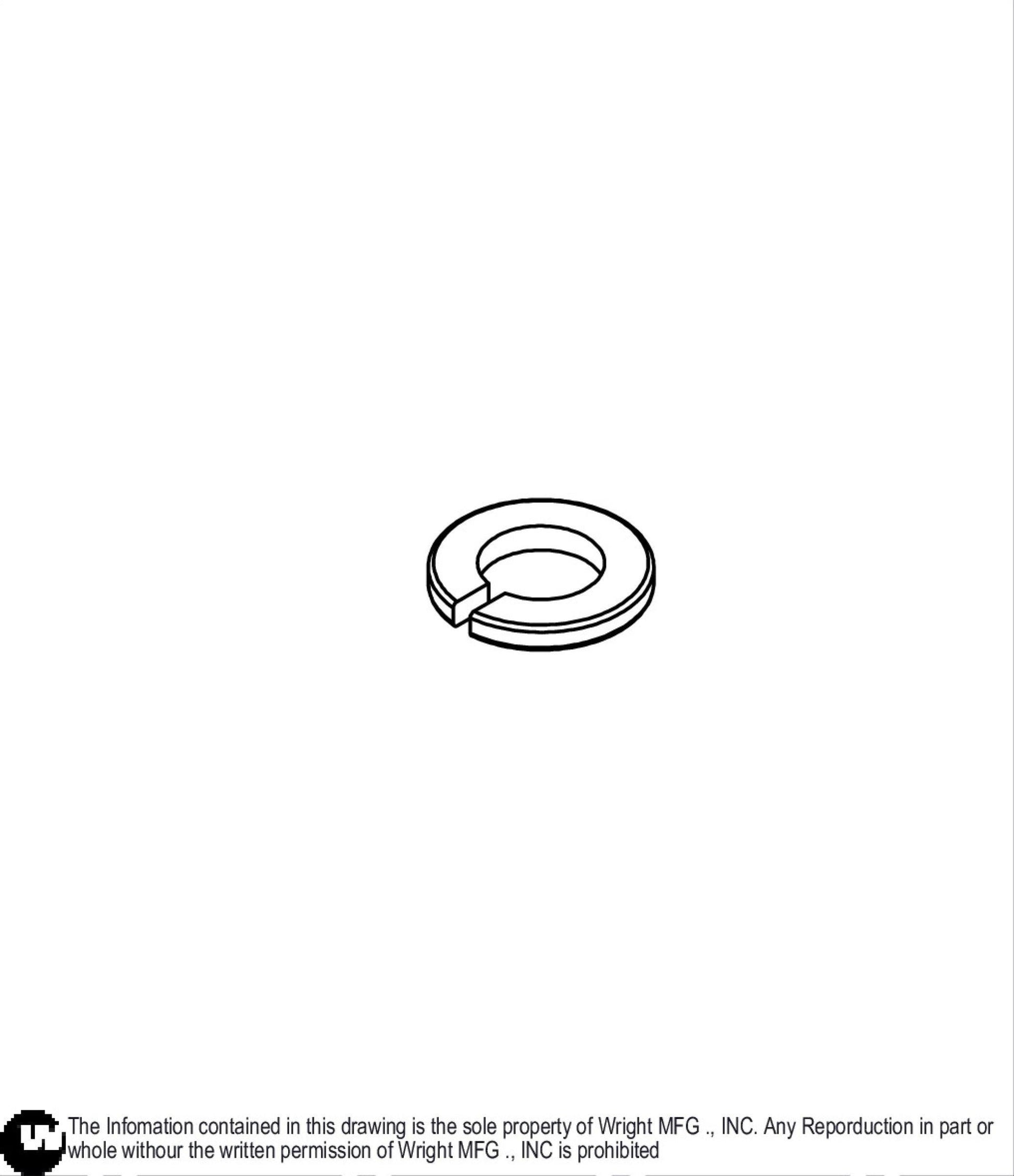 Lock Washer 3/8 Z 13990012.
