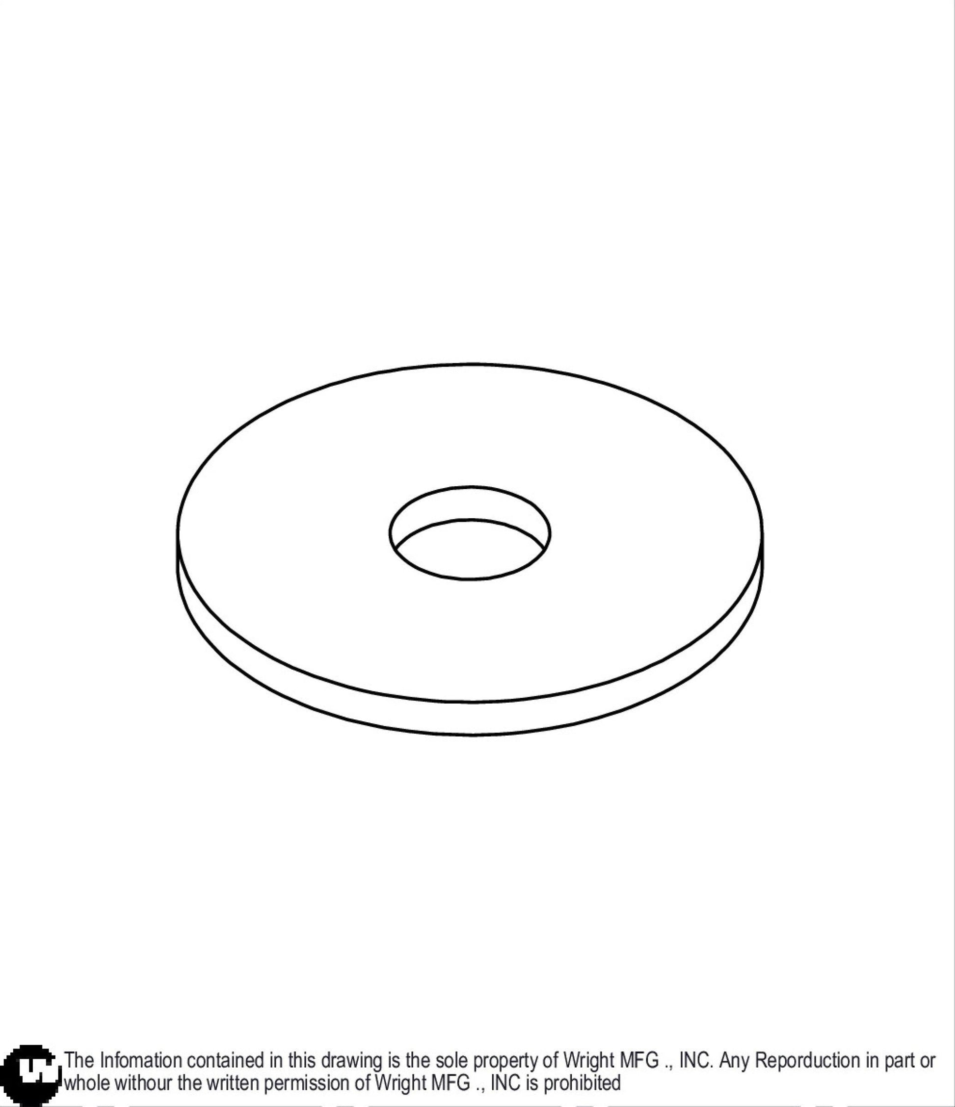 Washer 3/8 x 1 1/2 x .15 13990041.