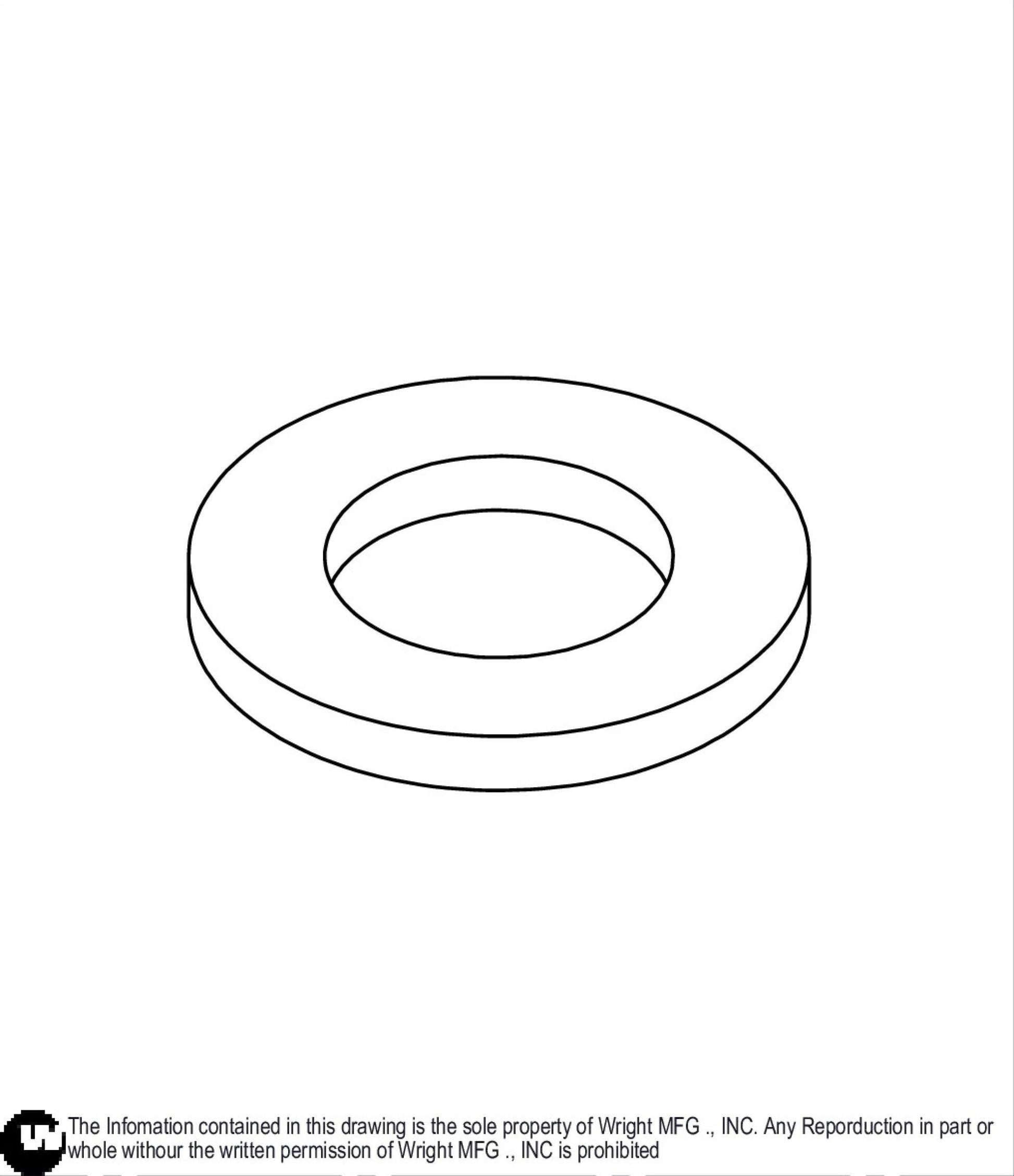 Flat SAE Washer 3/4 Z5 13990051.
