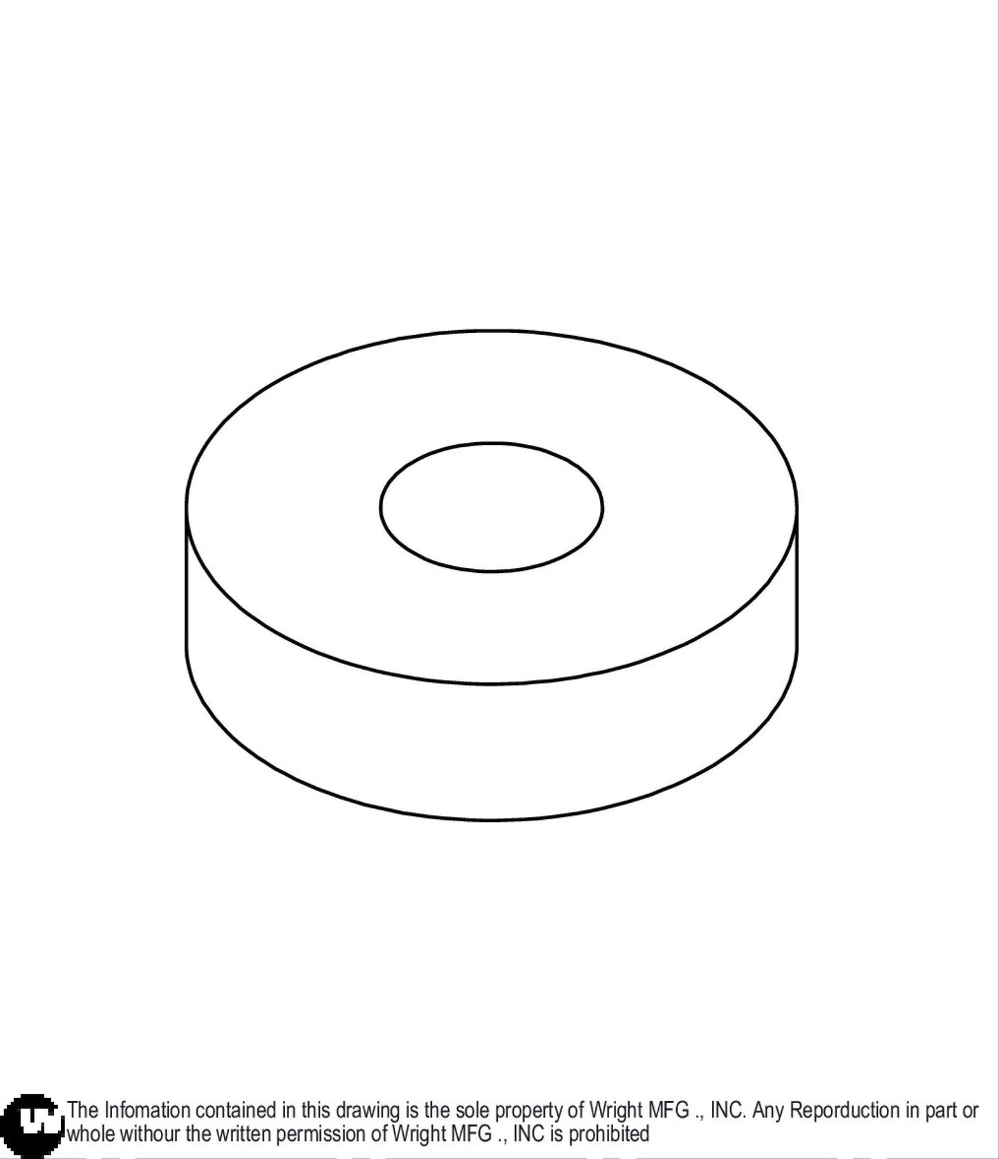Neoprene Washer 40D 0.5 x 1.375 x 0.375 13990059.