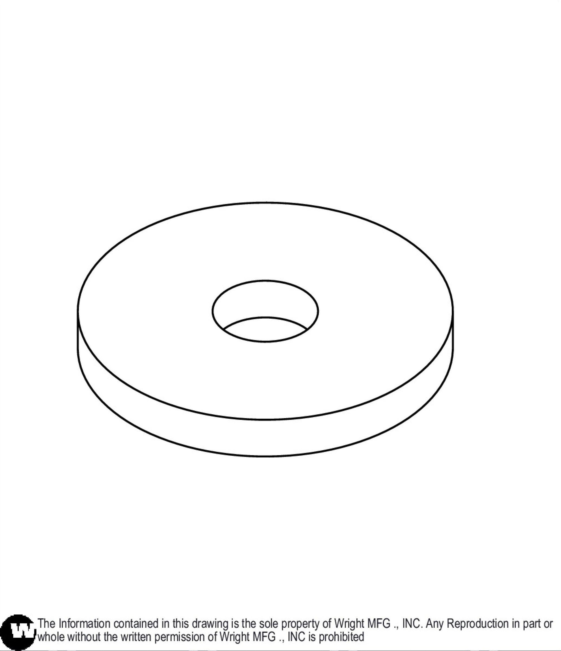 Hardened Steel Flat Washer M6 x 1 13990072.