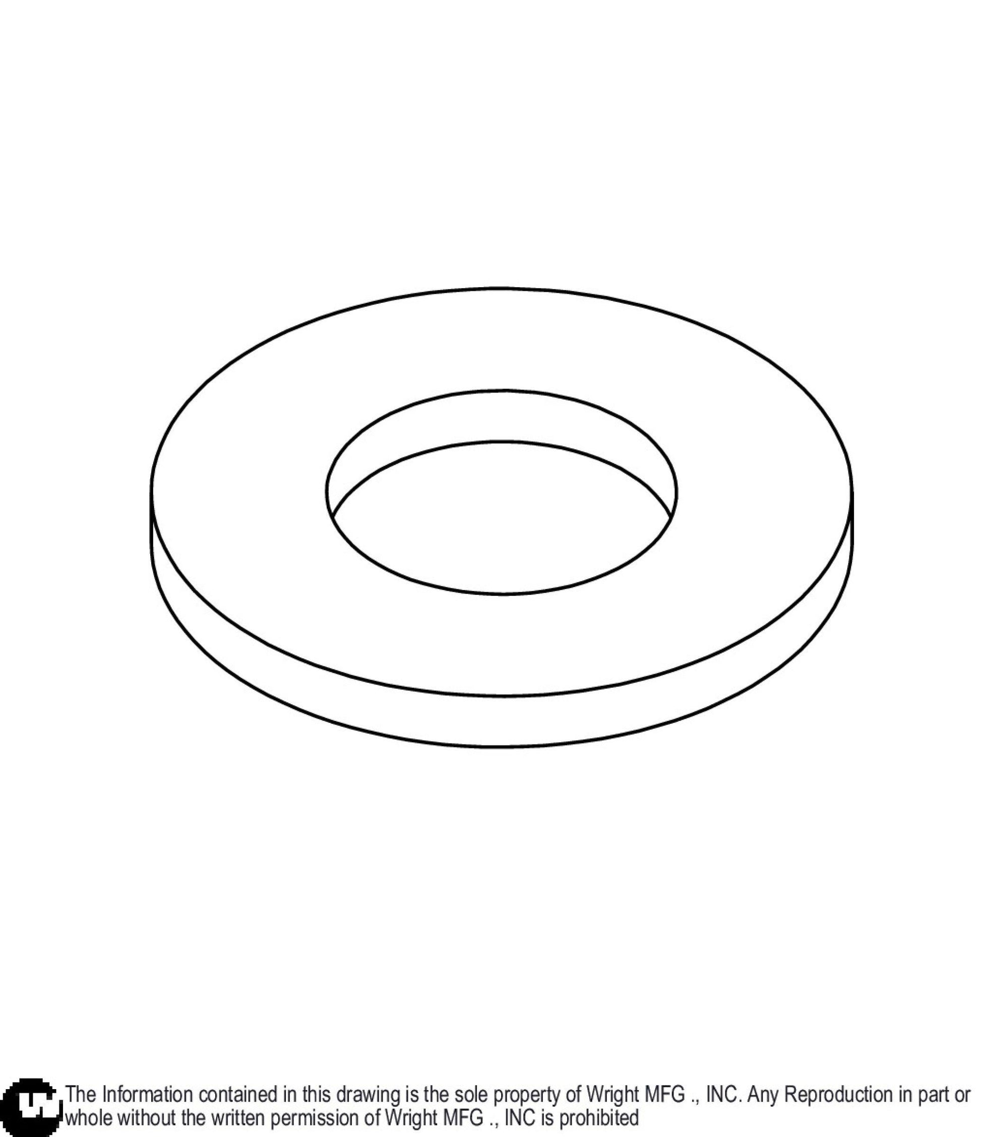 Flat SAE Washer 1/2 Z5 13990074.