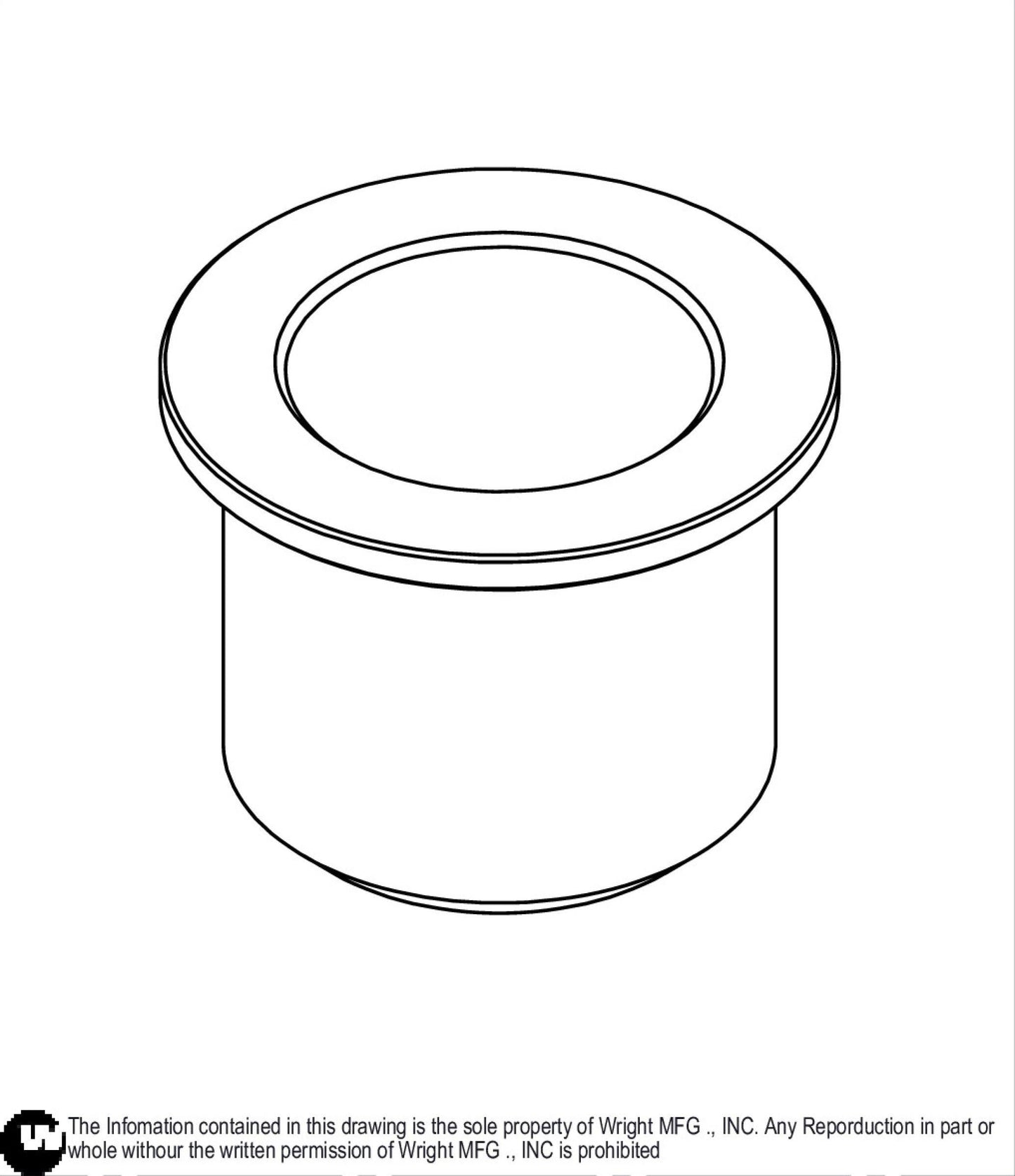Caster Bushing For 1-1/4 Pin 14990003.