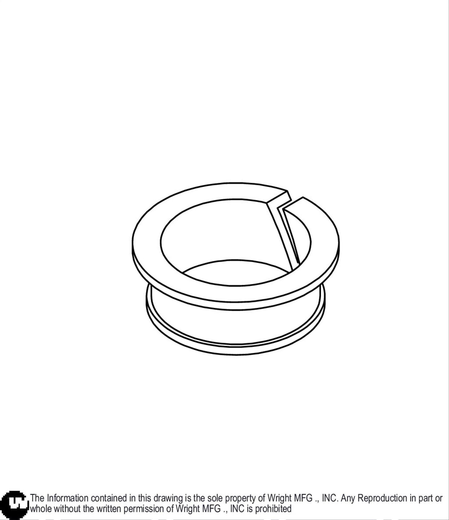 Igus Clip Bushing 1/2 X .25 14990014.