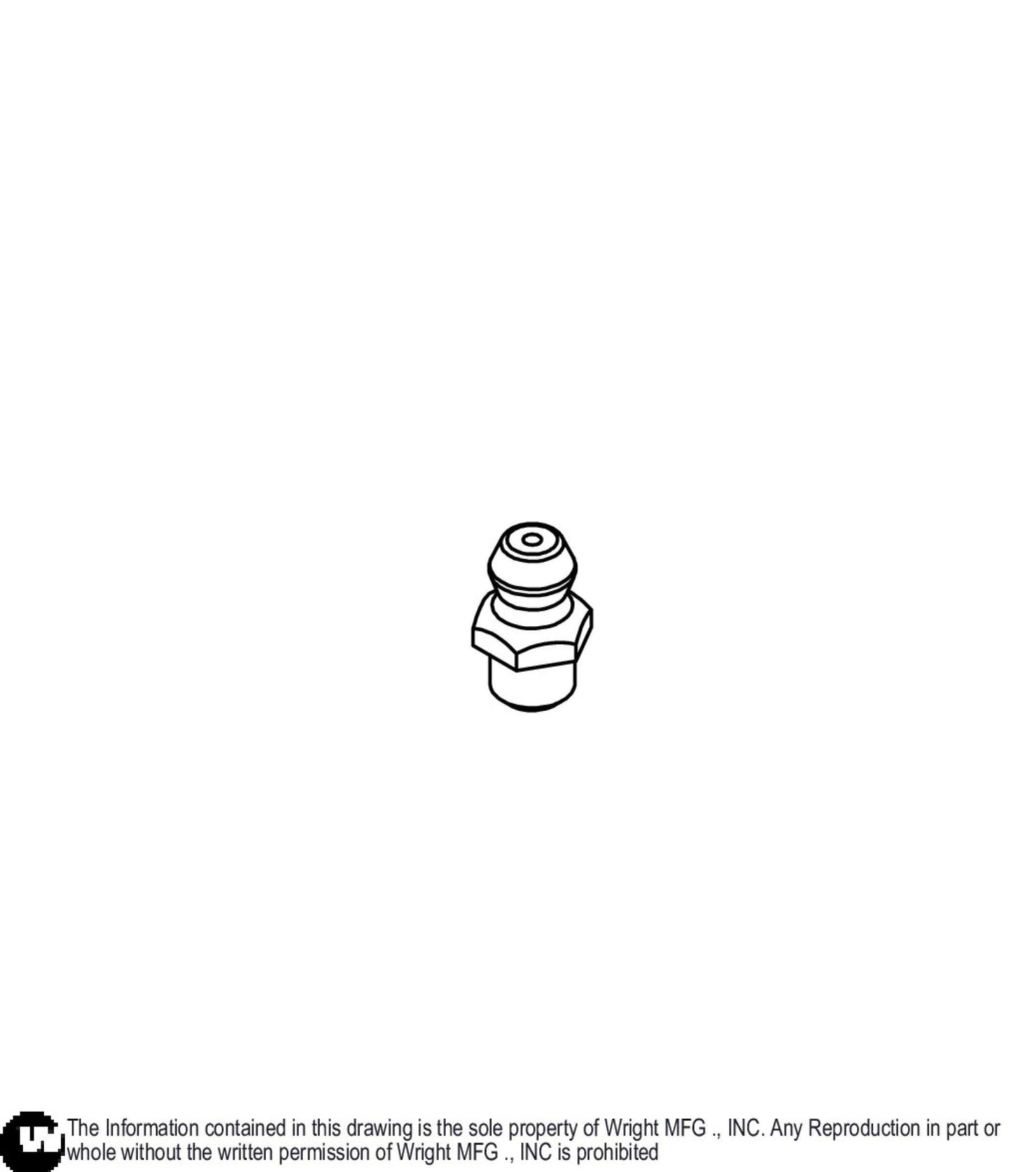 Zerk, 1/4-28 (Grease Fitting) 15990006.