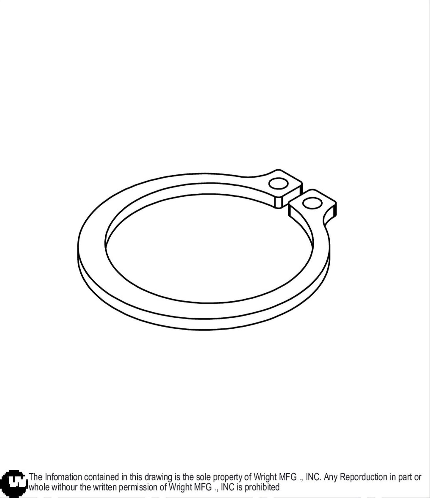 External Retaining Ring 15990035.