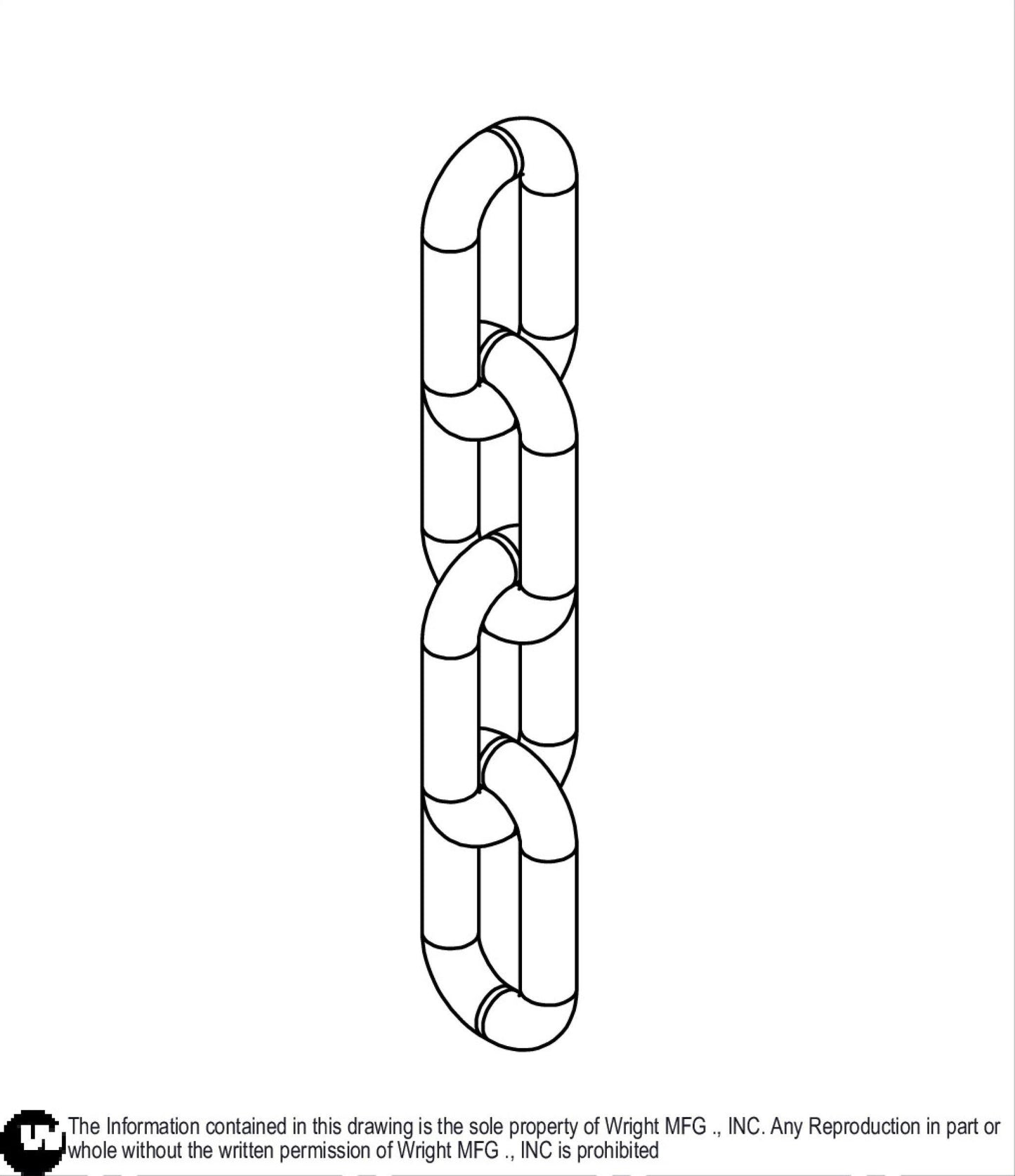 Chain 5/16 X 4 Link 15990062.