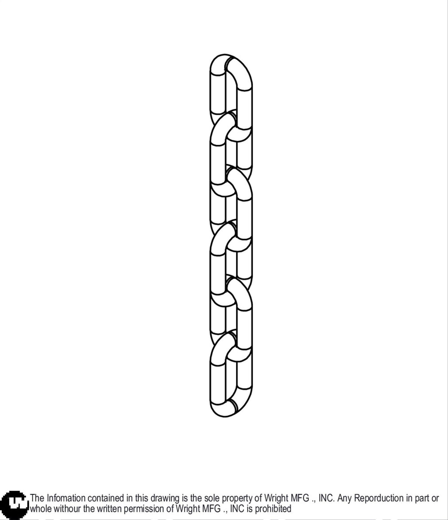 Chain 5/16 X 6 Link 15990064.