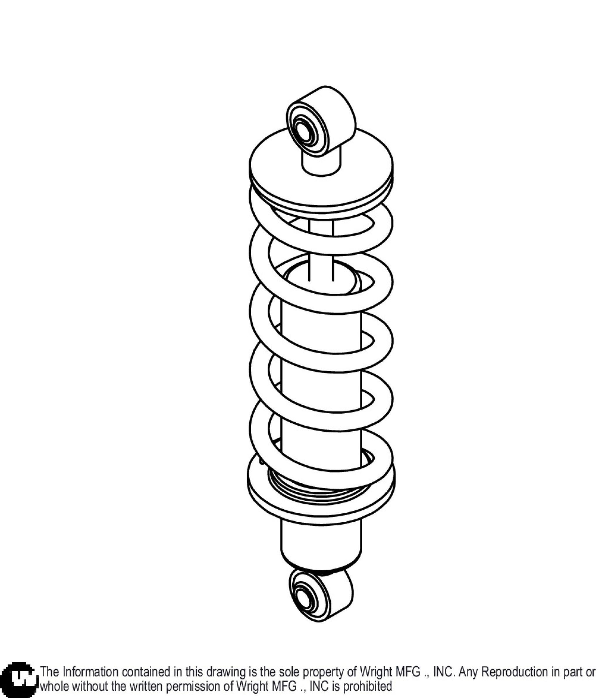 Coilover Shock 16410023.