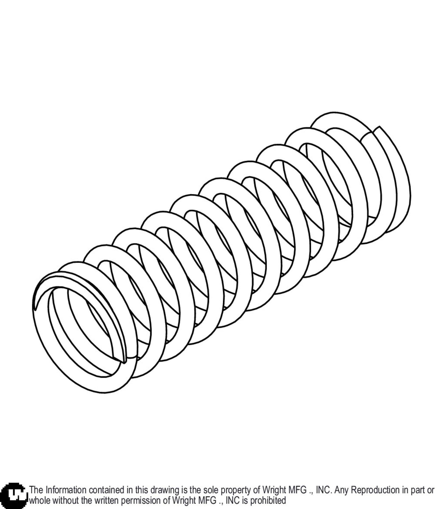 SS Compression Spring 29/32 X 2 3/4 16410024.