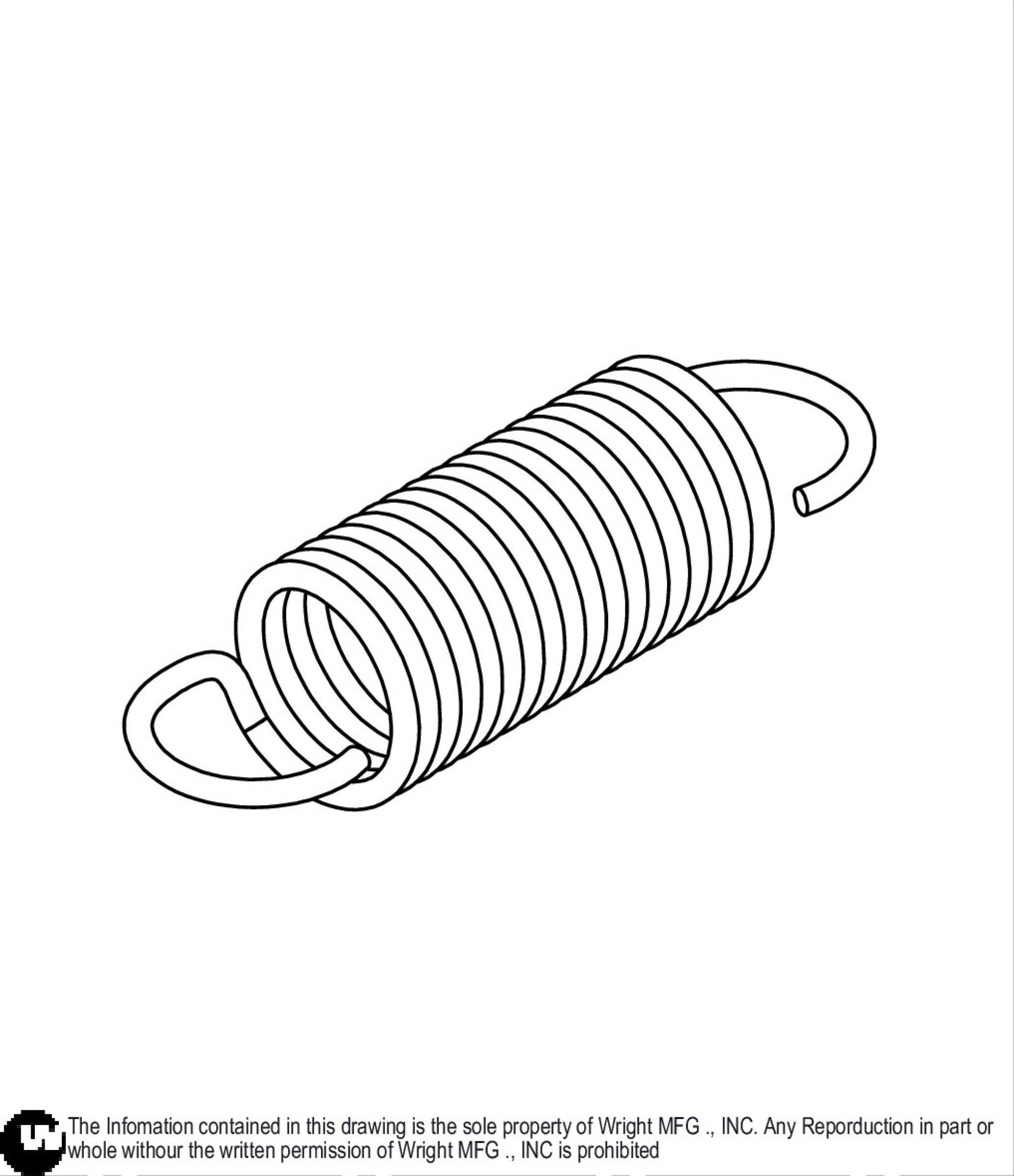 New Pump Idler Spring 16420002.
