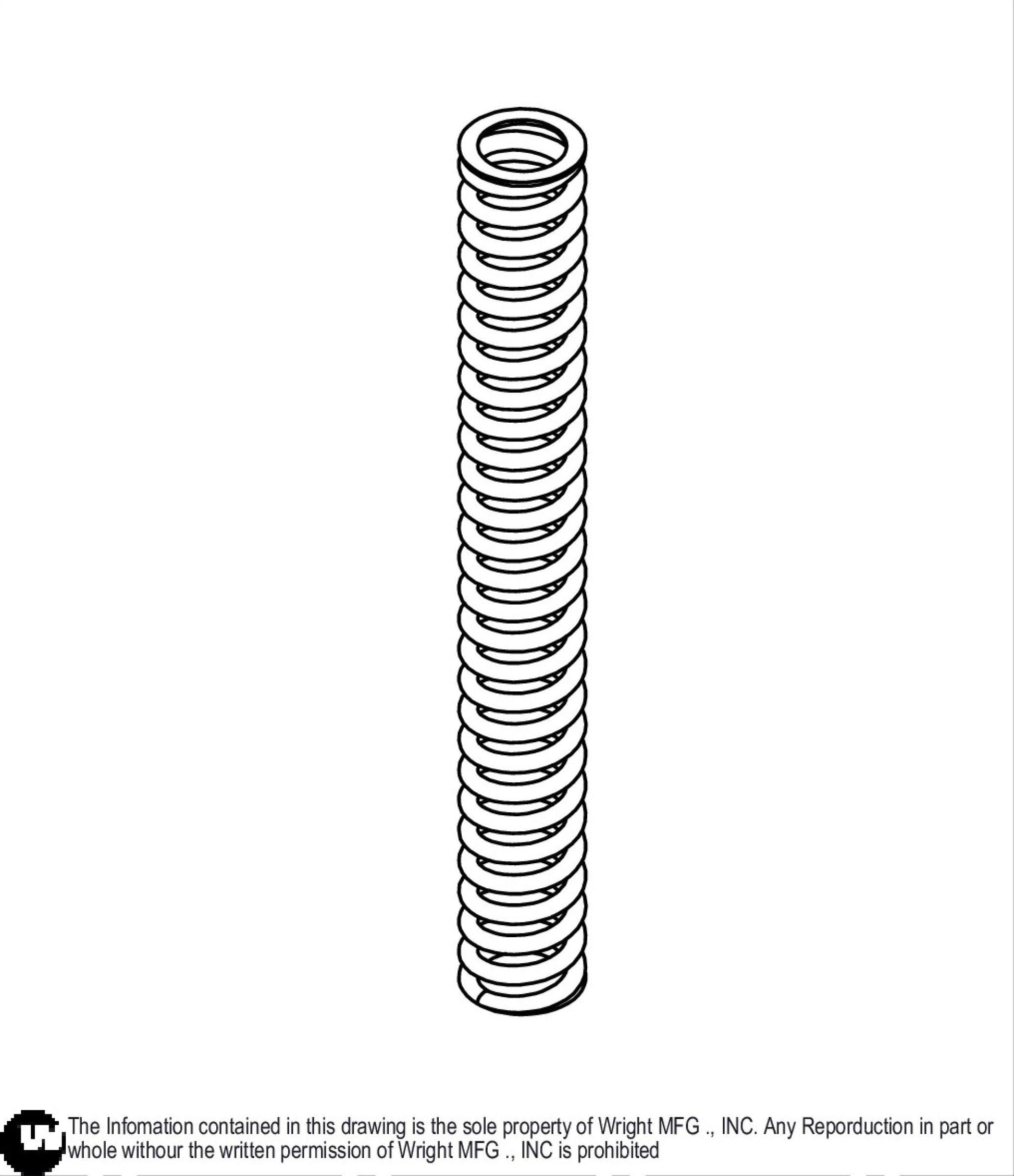 Deck Lift Spring 16460003.