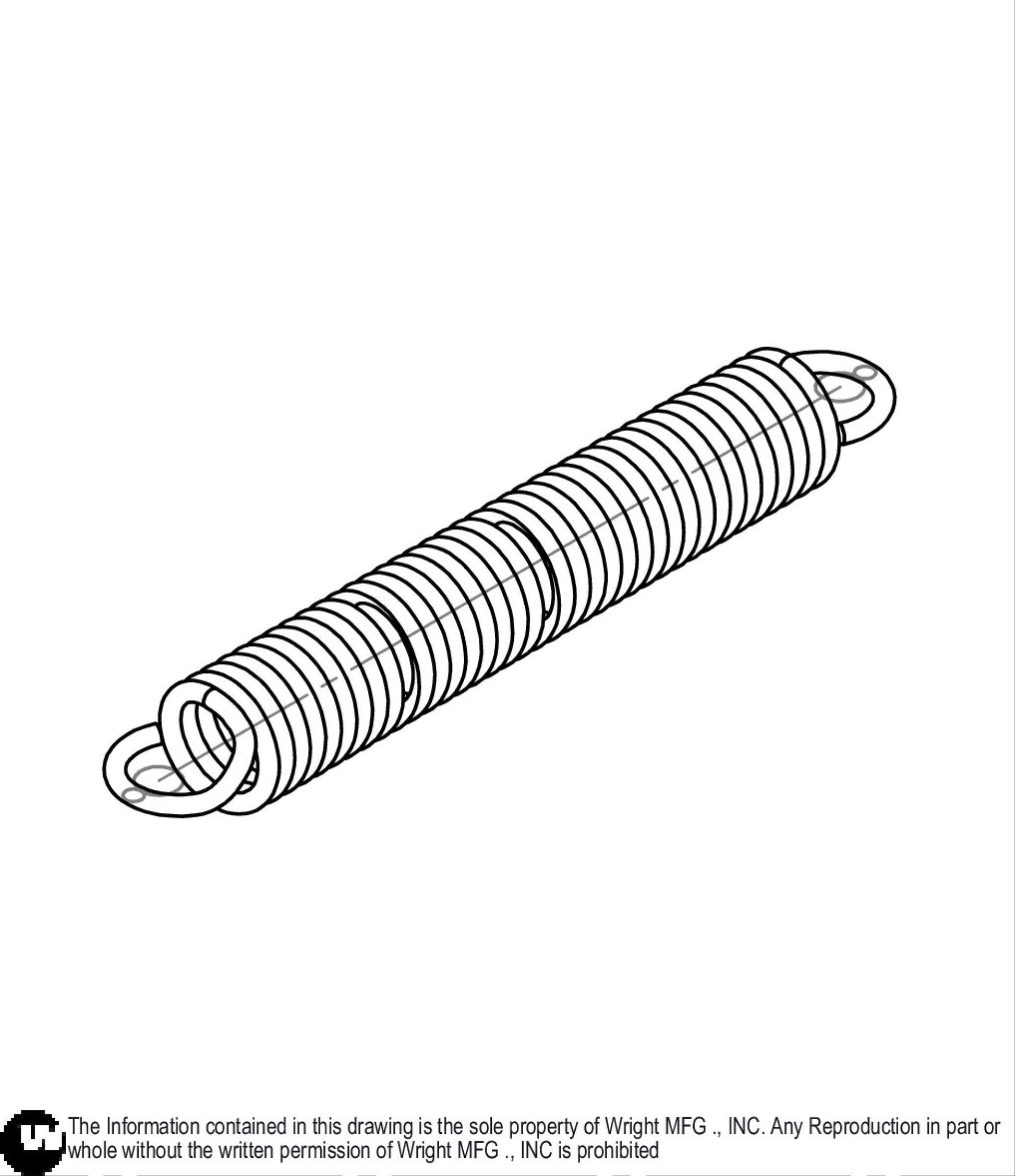 Gear Drive Spring 16460011.
