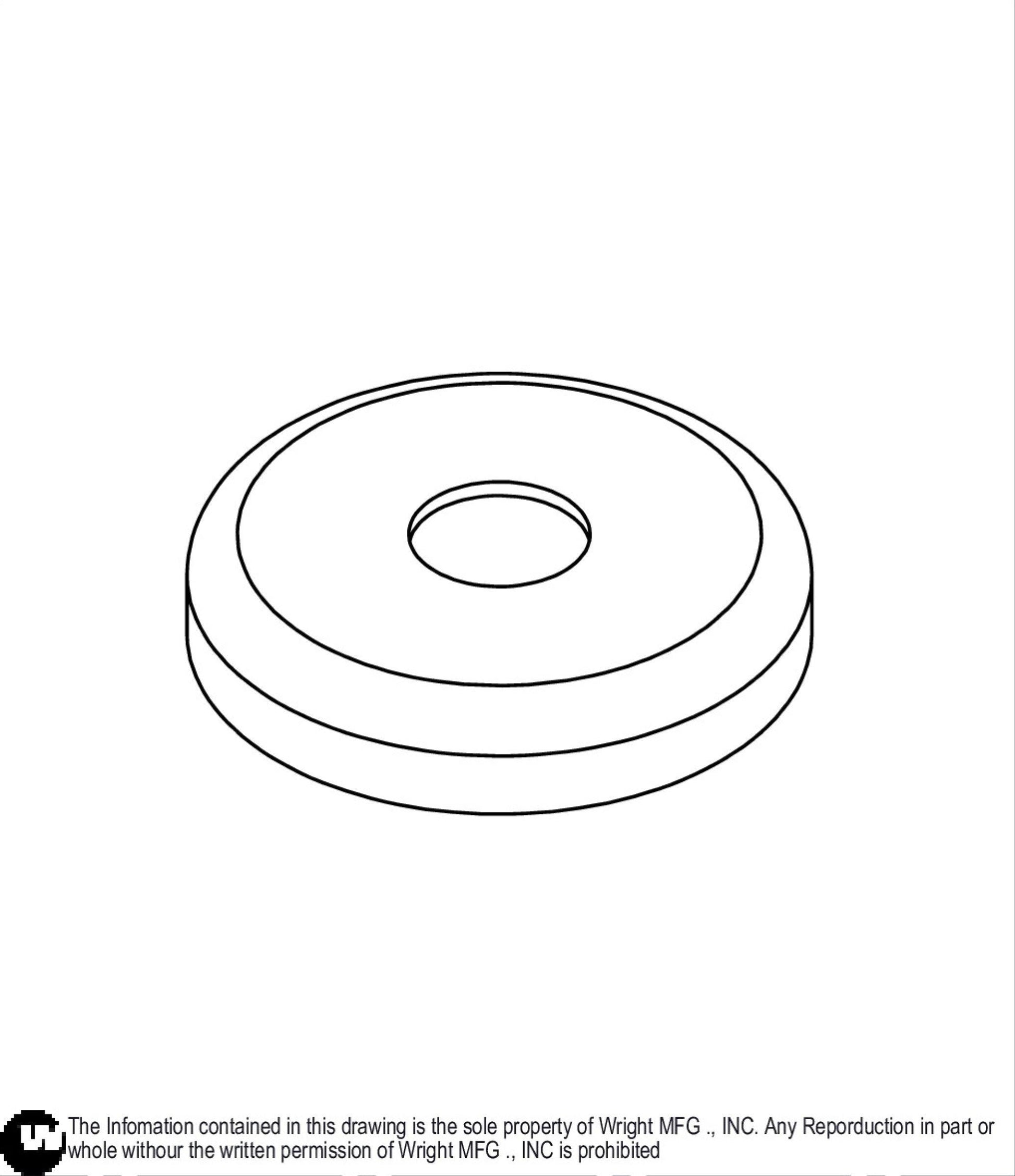 Caster Wheel Bearing Shield 17410007.