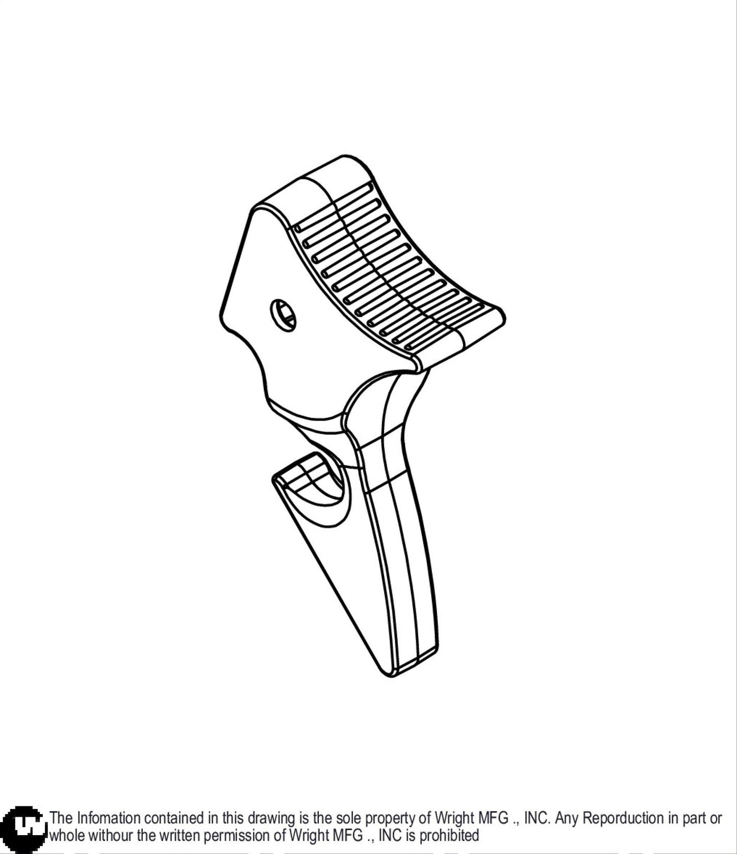 Right Thumb Lock WV2 17410016.