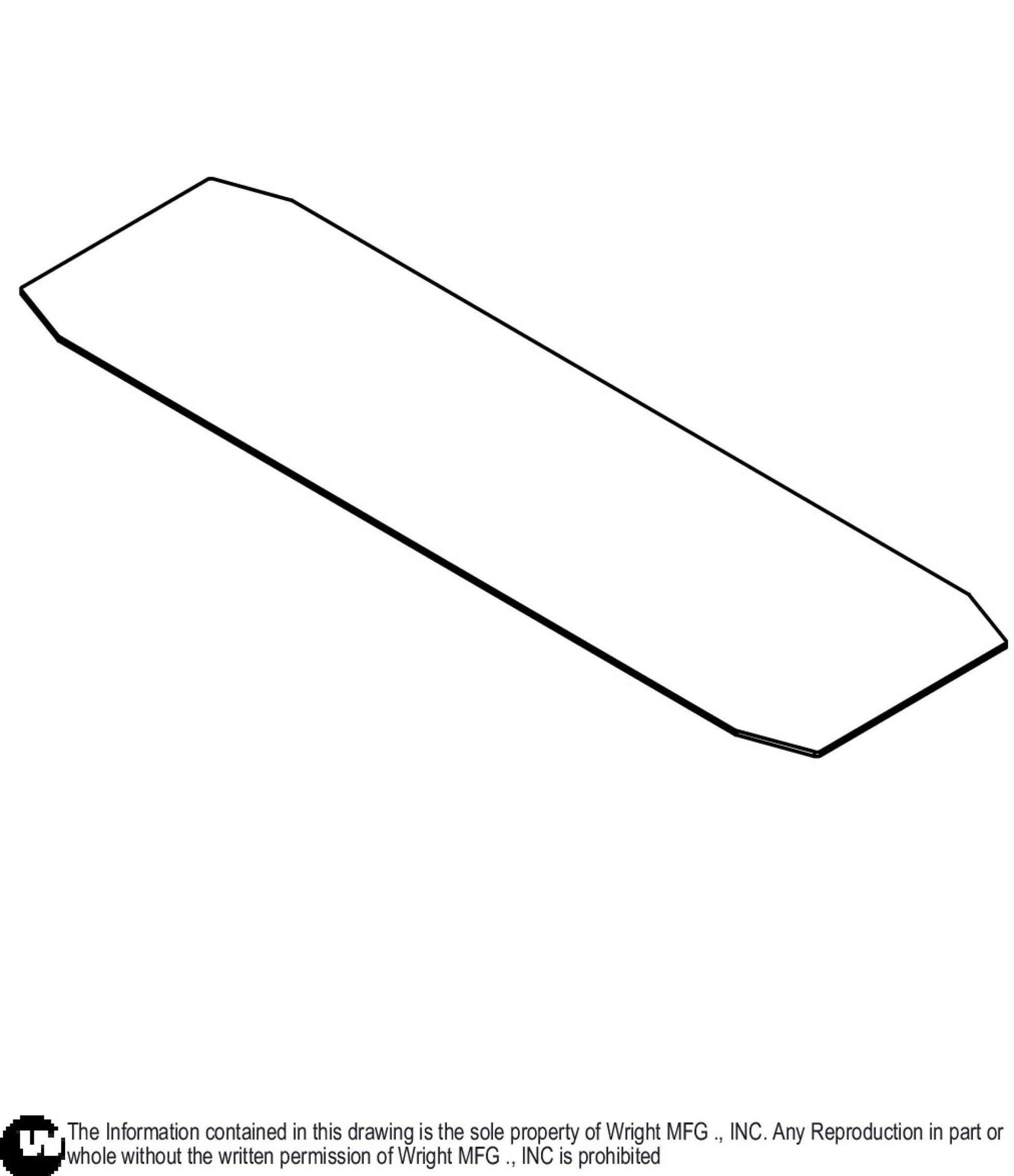 Black Rubber 13.25'' X 3.875'' 17410024.