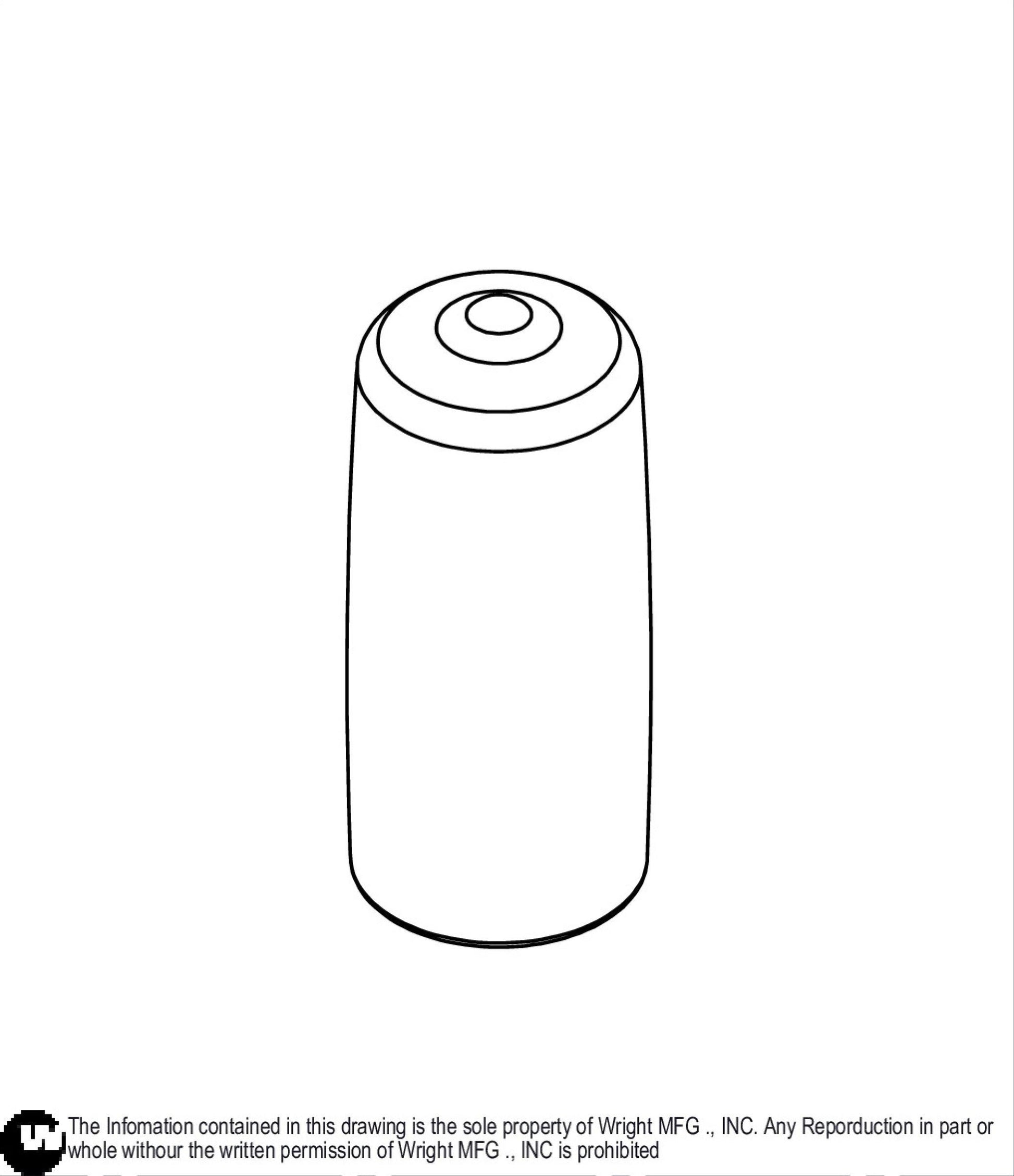 Vinyl Cap 3/8 X 1 (Rep 17460008) 17460002.